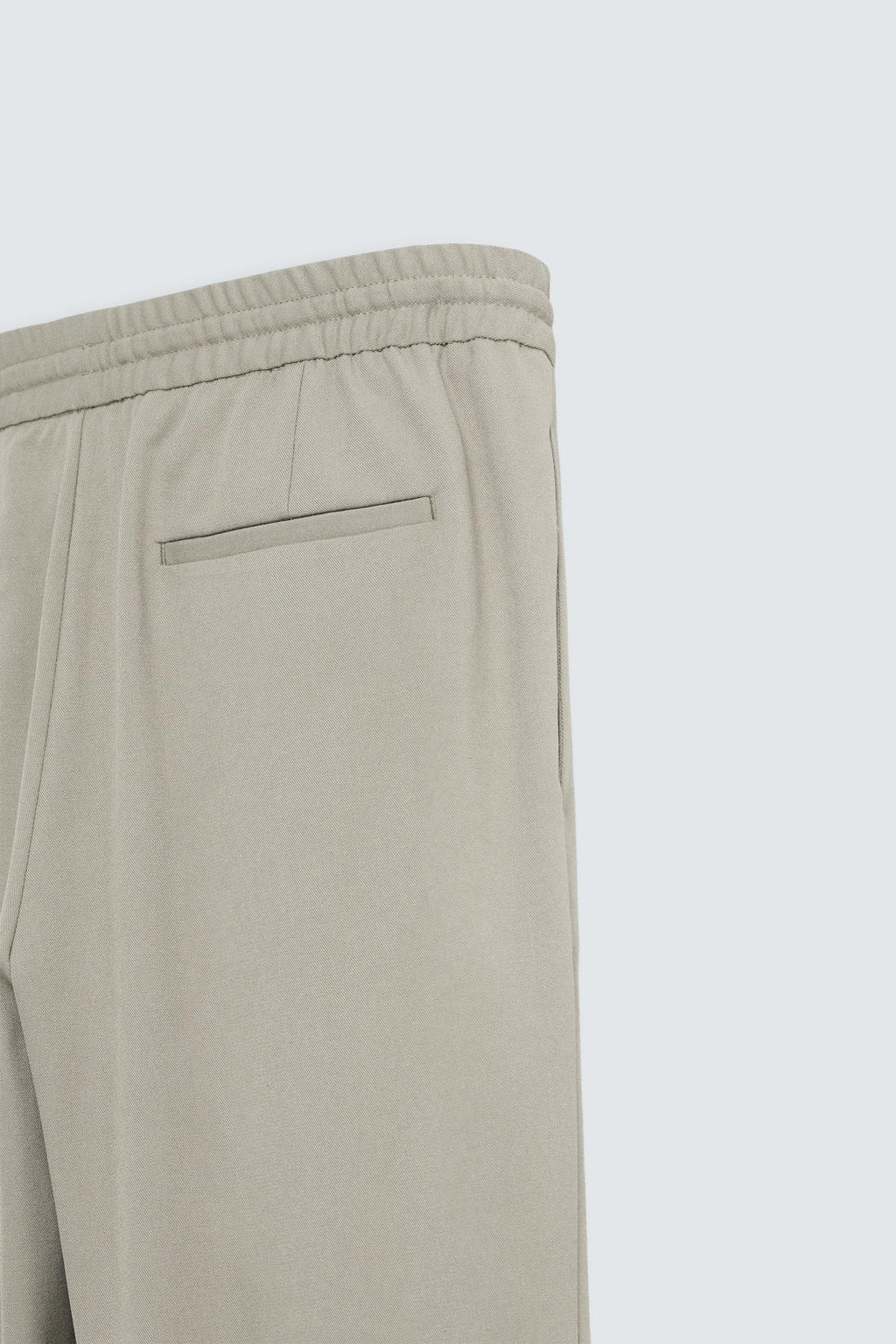 COMFORT FIT JOGGER WAIST TROUSERS - Zara фото 9