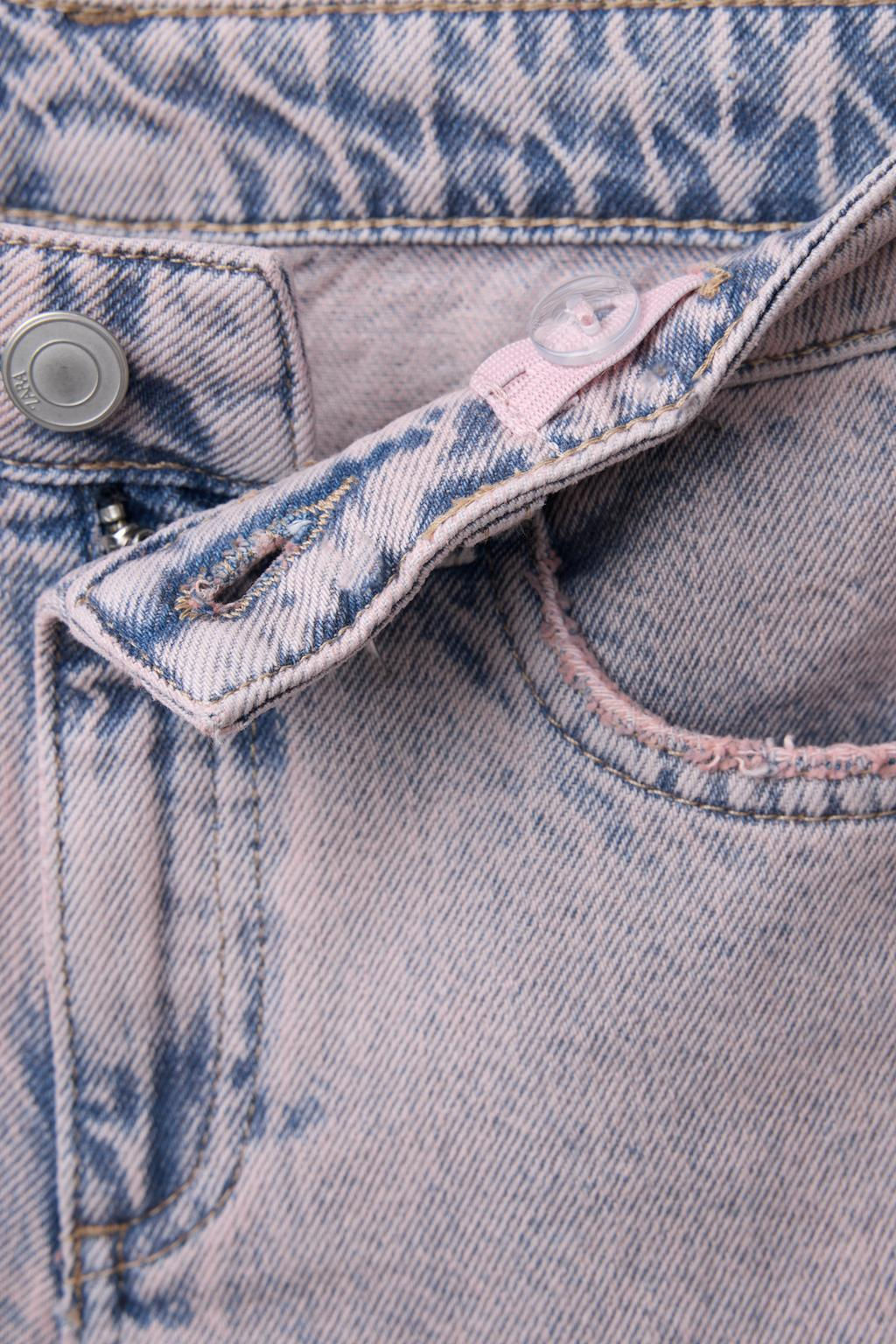 FADED WIDE-LEG JEANS - Zara фото 4
