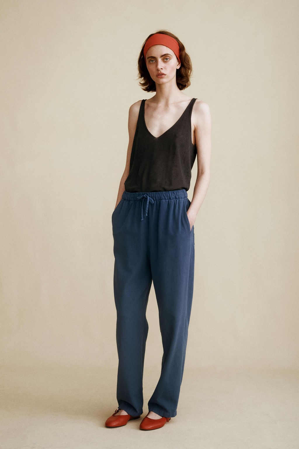 TOP PUNTO TIRANTES CREATED BY CARAMEL LONDON X ZARA / Gris antracita