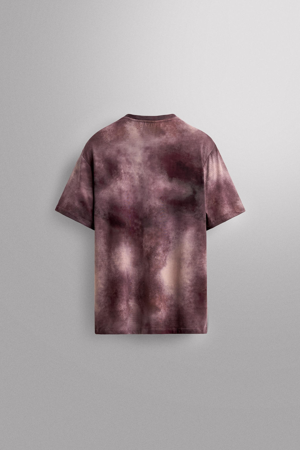 TIE-DYE PRINT PERFORATED T-SHIRT - Zara фото 7