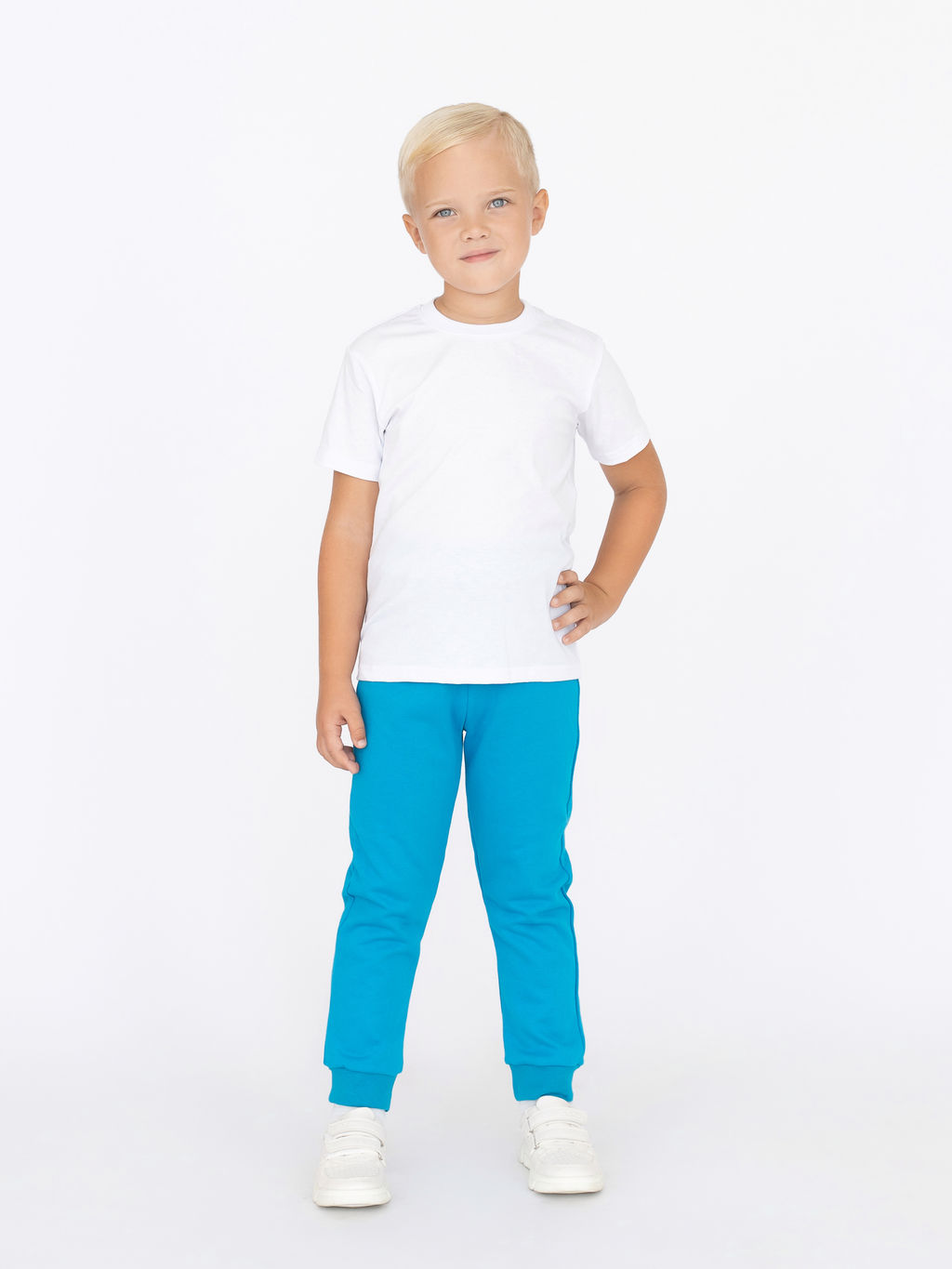Брюки детские бирюза 455/1 (98, 56)