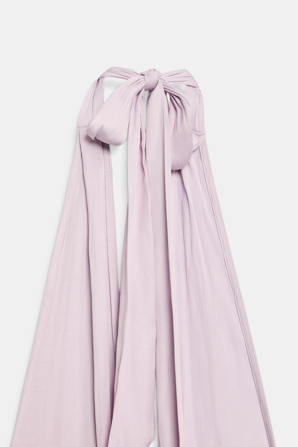 VESTIDO MIDI HALTER SATINADO / Lila - Zara фото 5