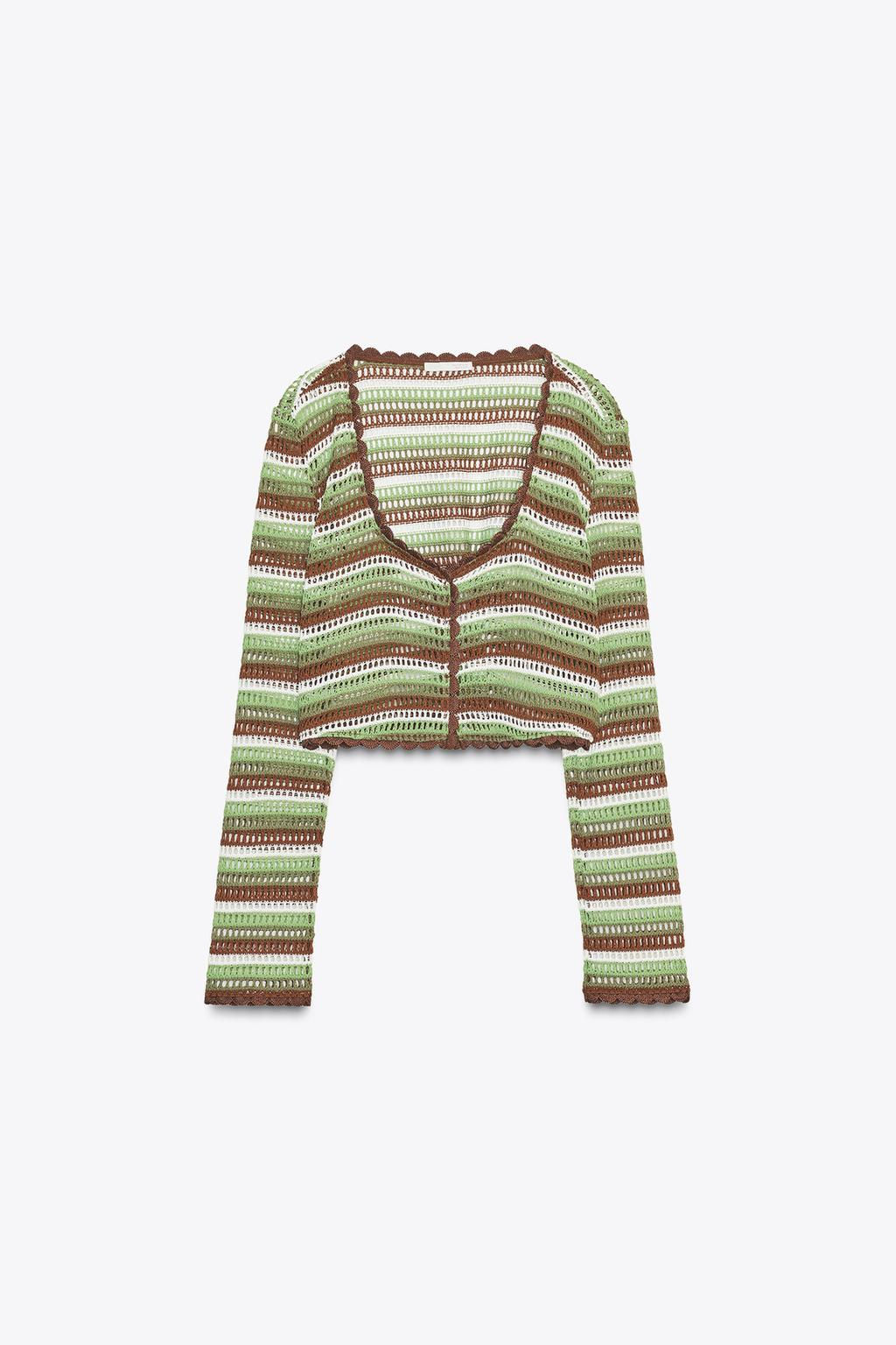 CROCHET JACKET - Zara фото 4