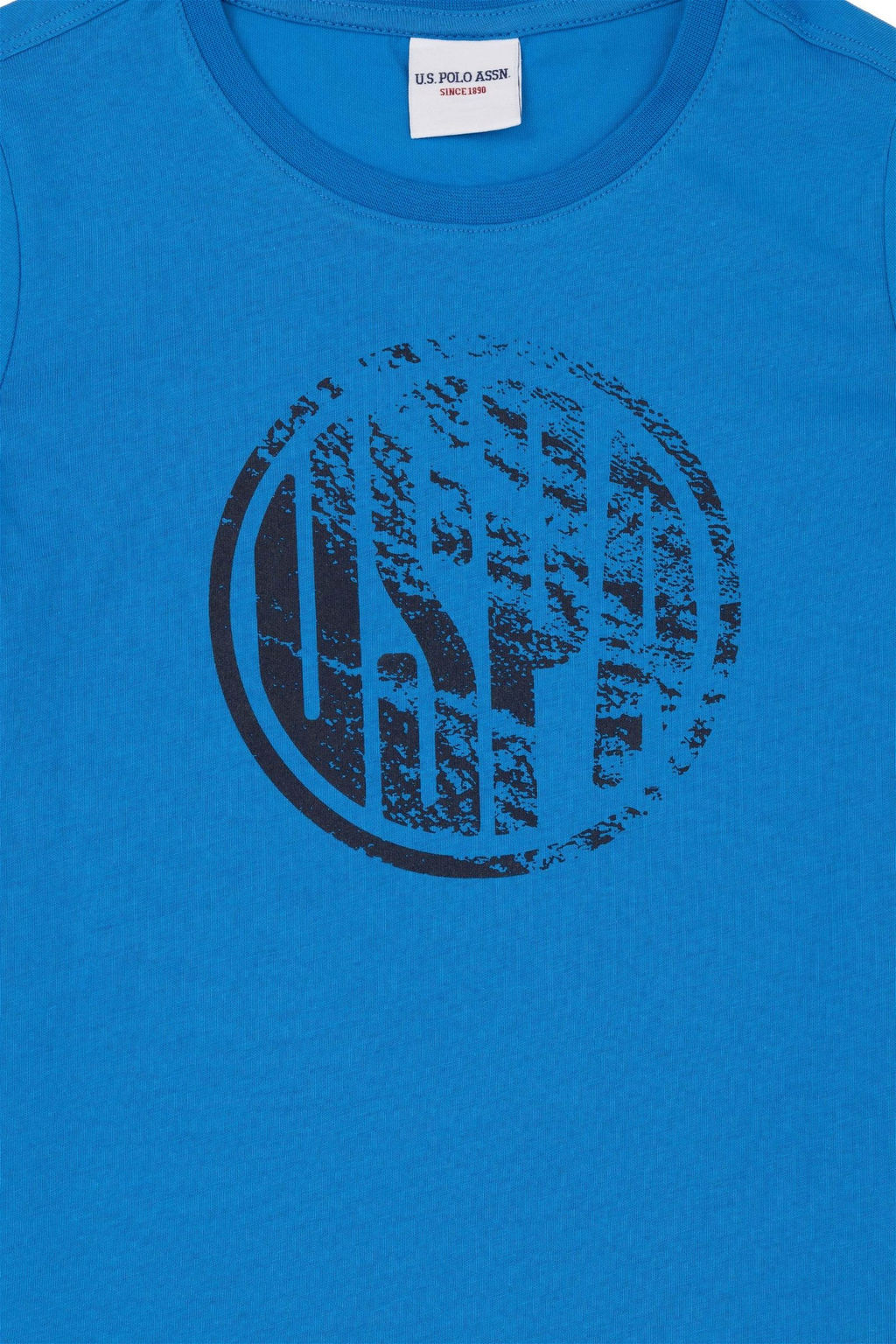 U. S. Polo Assn / Базовая футболка Saks с круглым вырезом для мальчиков - U.s. polo assn фото 3