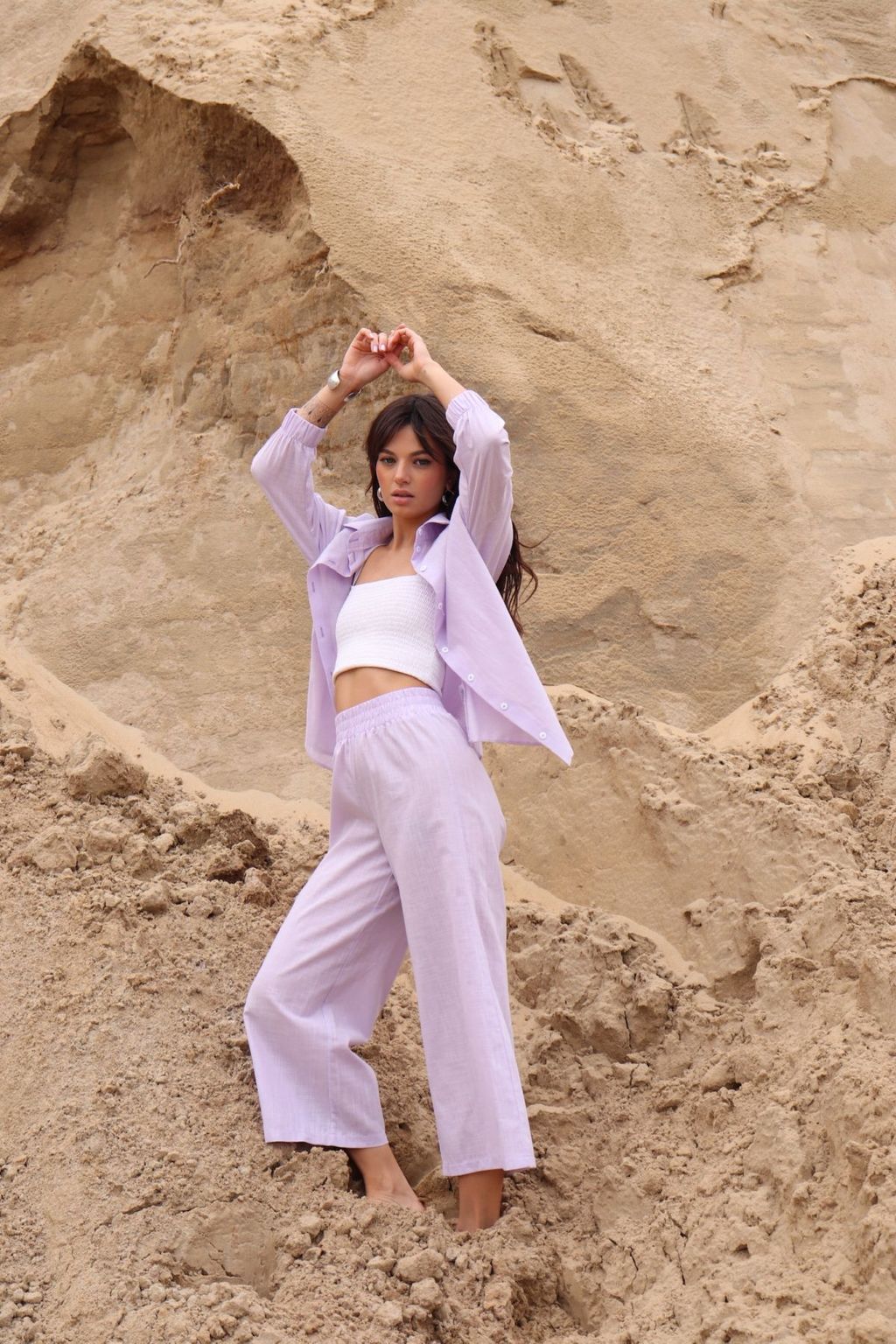 7011 Костюм из льна и хлопка - Martichelli фото 3