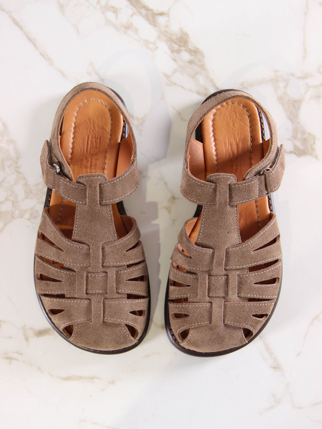 Босоножки 1036.подиум178br.Тыква+авокадо лион+коралл - Edart фото 20