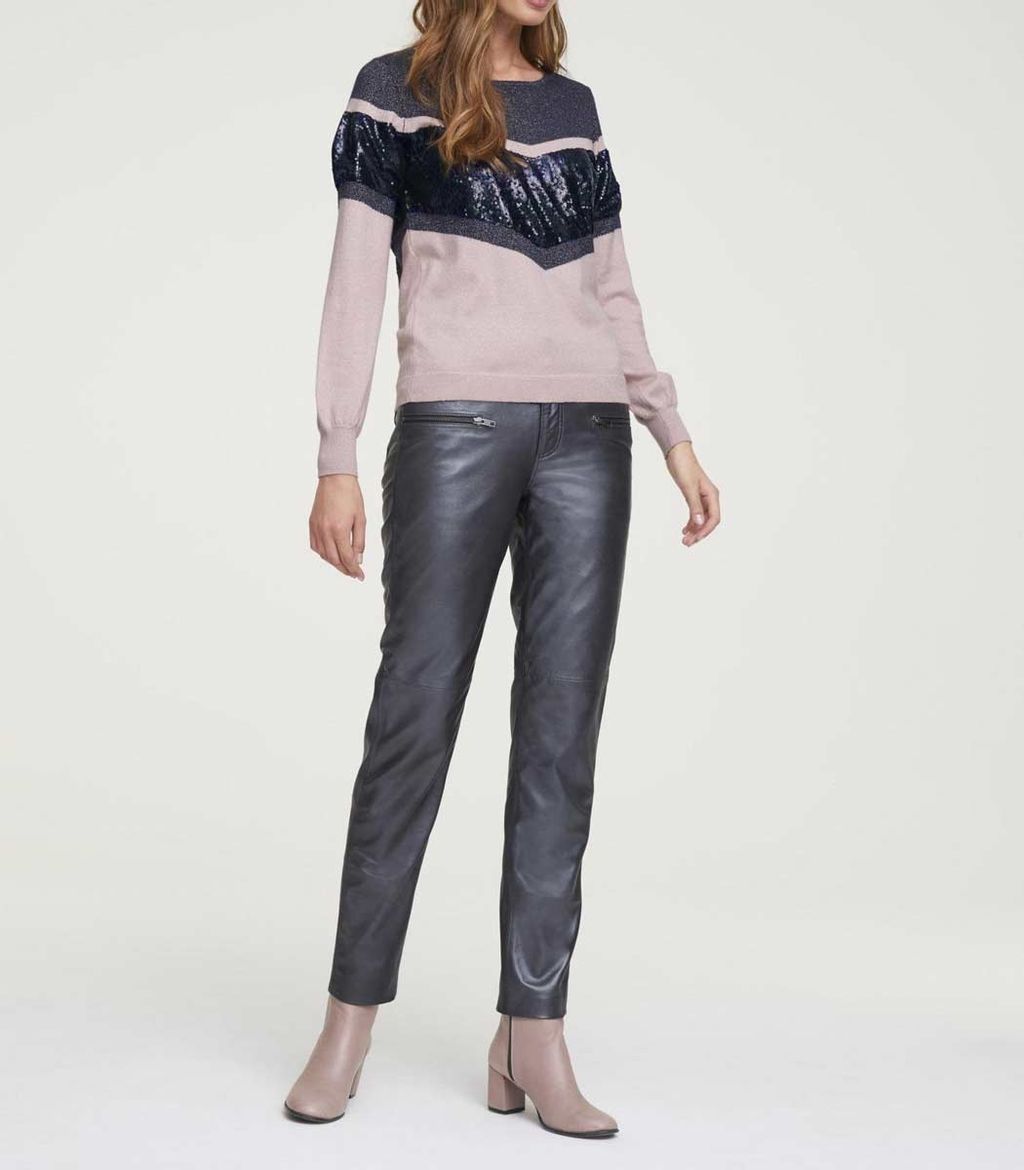 Пуловер, розово-синий - Heine фото 3