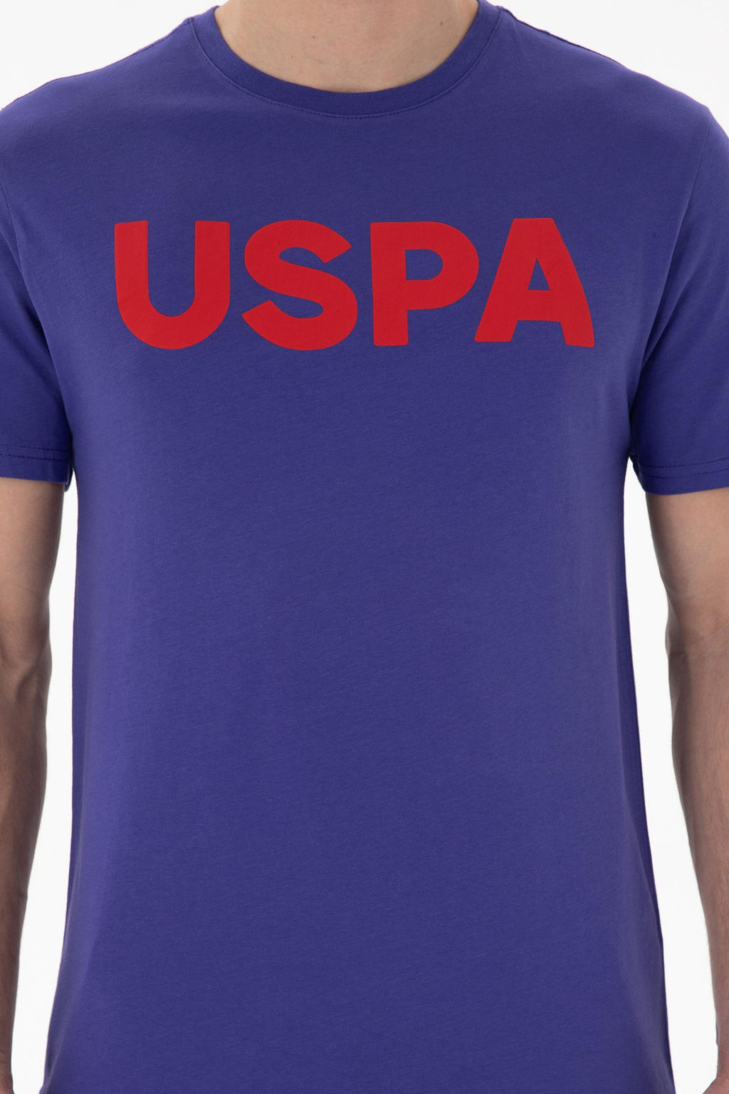 Erkek Regular Fit Bisiklet Yaka Kobalt Basic Ti__rt Sepette S_rpriz _ndirim - U.s. polo assn фото 6