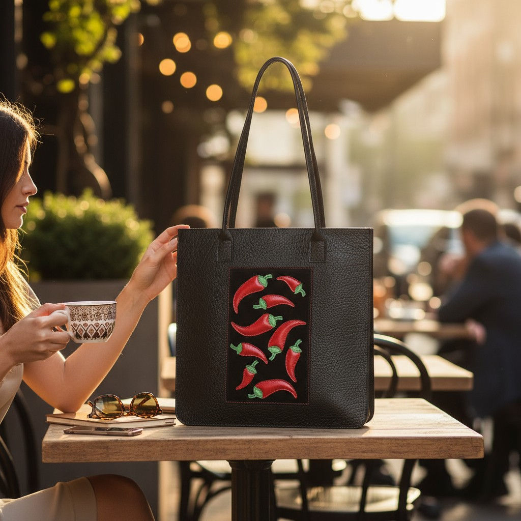 Сумка с аппликацией ДС-656-365