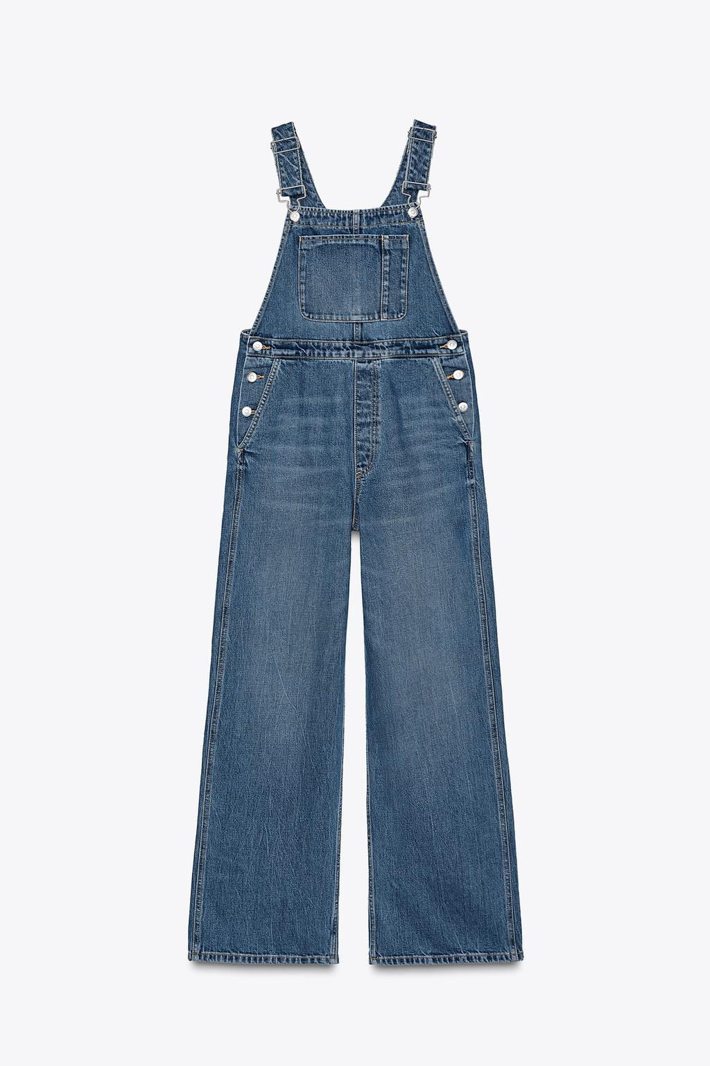 DENIM TRF JUMPSUIT - Zara фото 5