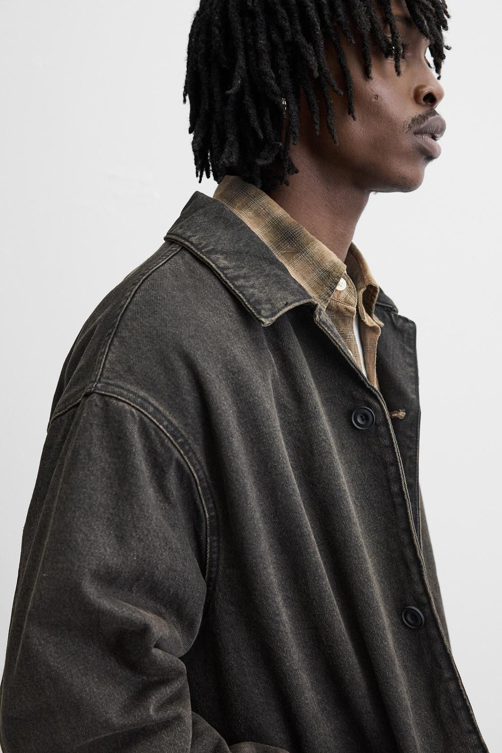 DENIM JACKET WITH POCKETS - Zara фото 5