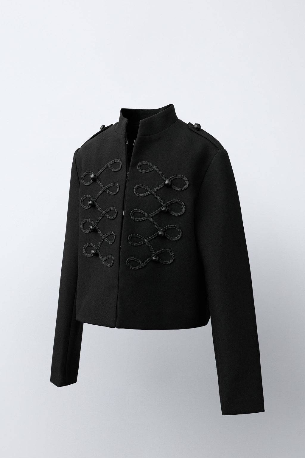 CHAQUETA ENTALLADA BOTONES / Negro - Zara фото 2