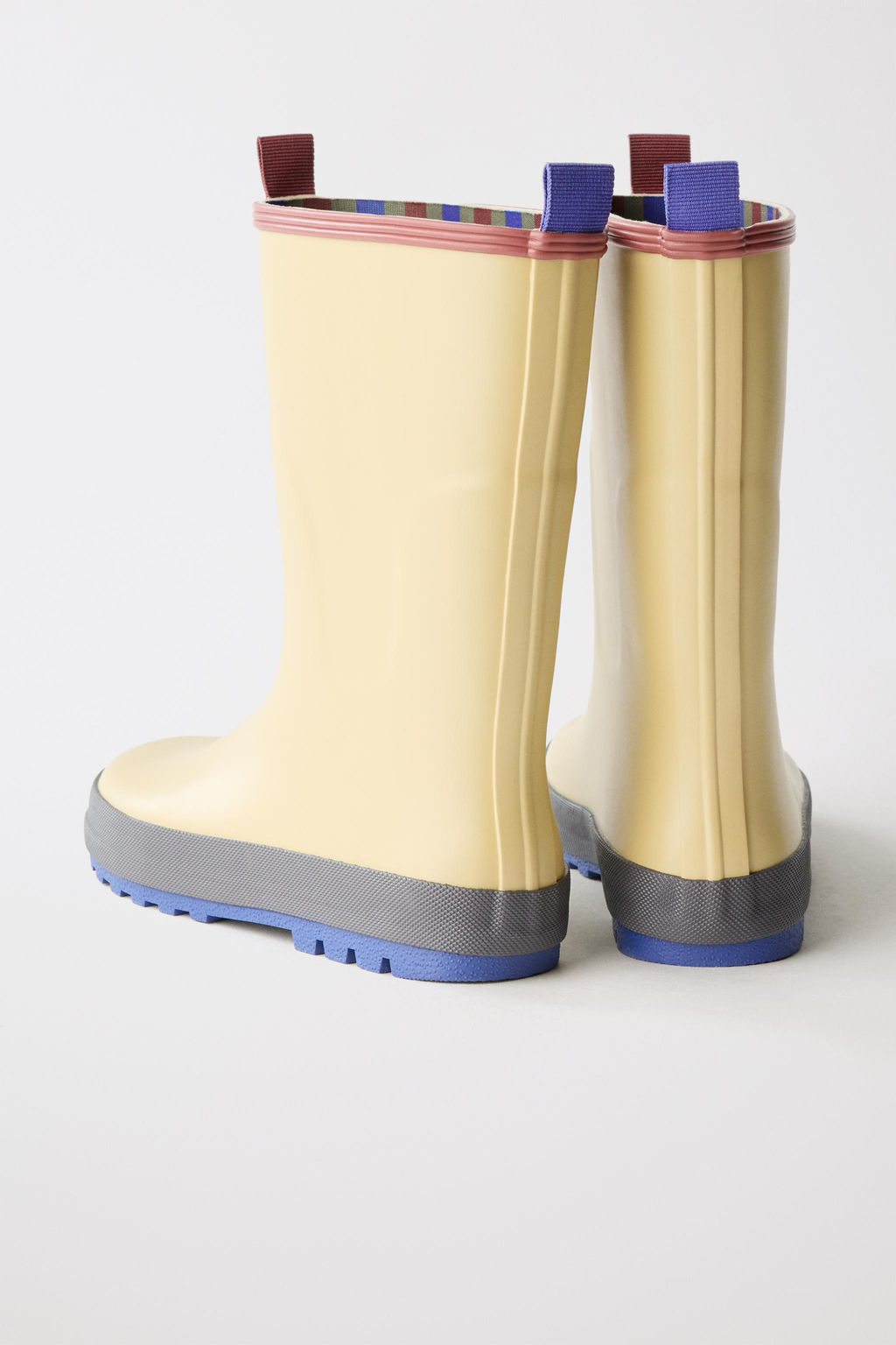 COLOUR BLOCK WELLINGTON BOOTS - Zara фото 8