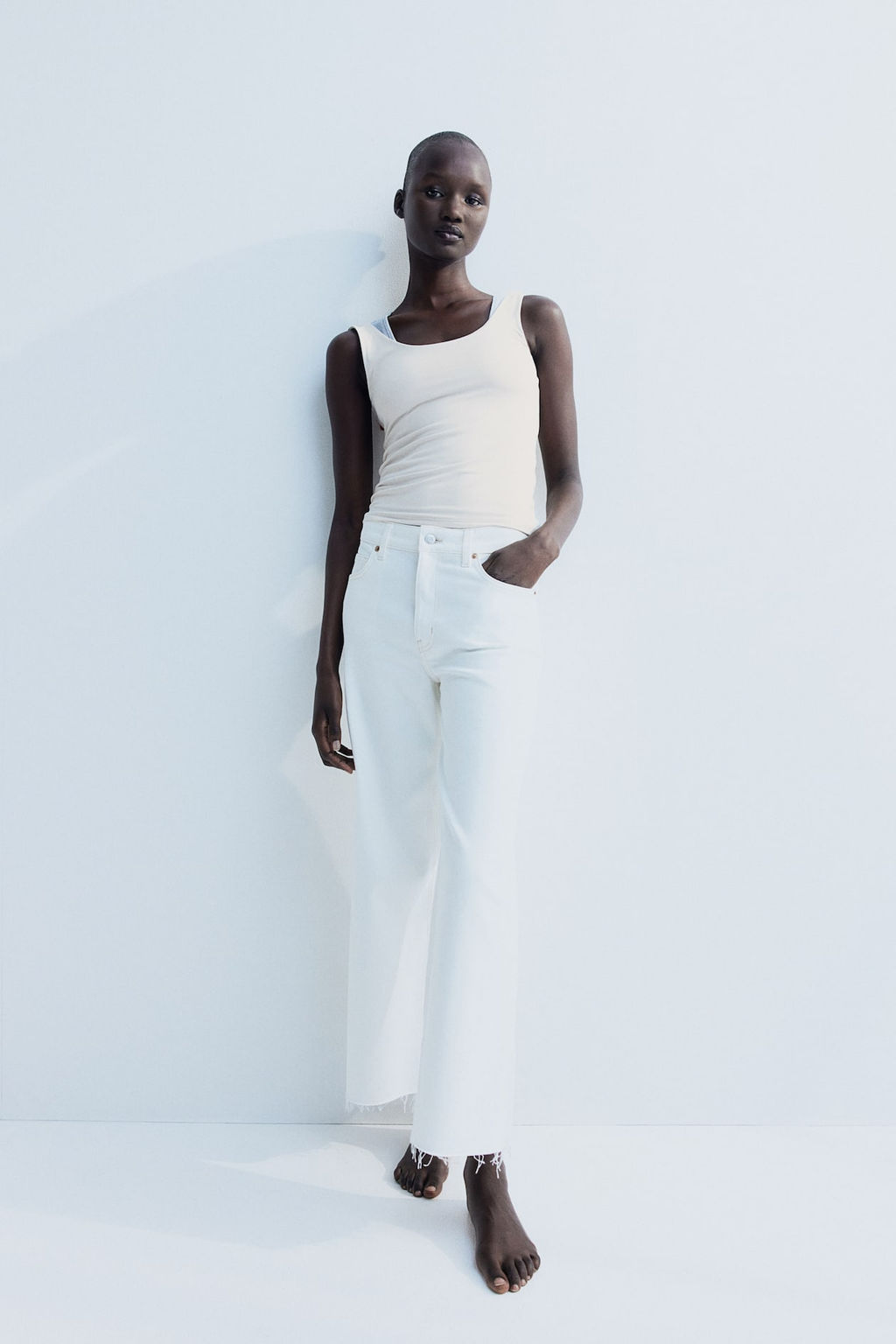 Top de tirantes en microfibra - H&m фото 3