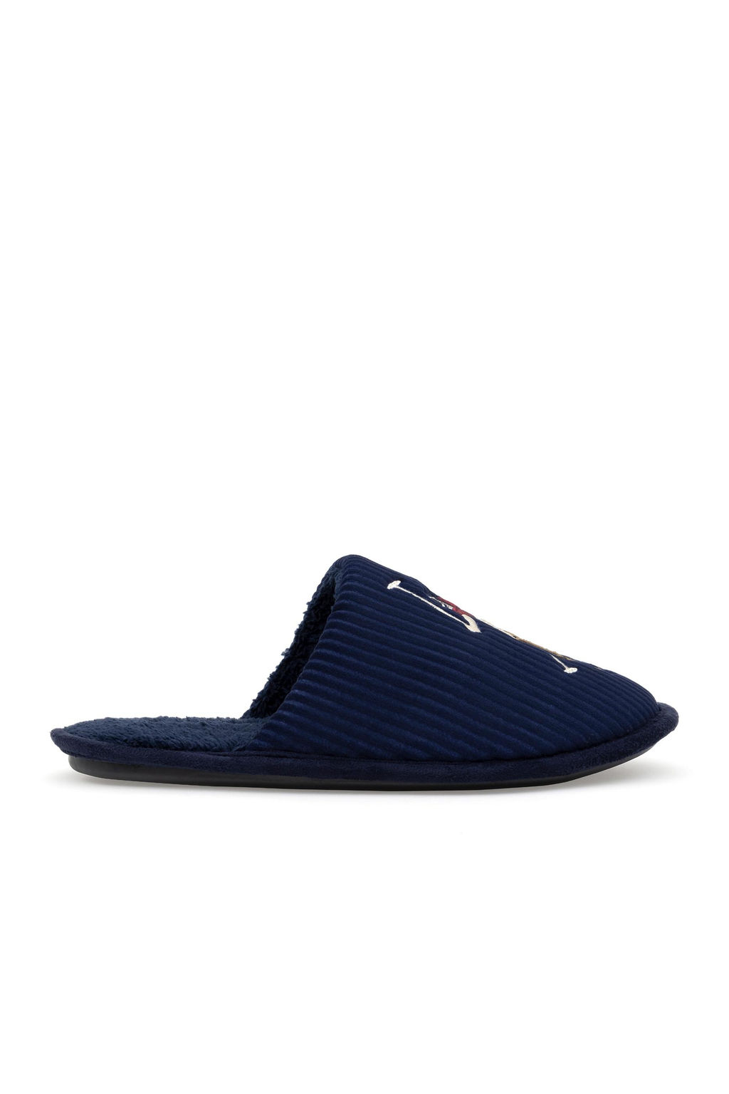 Мужские темно-синие домашние тапочки Неожиданная скидка в корзине - U.s. polo assn фото 2