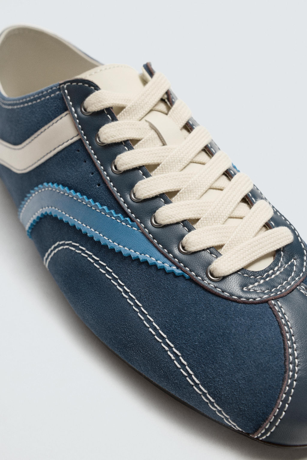 LEATHER TRAINERS HARRY LAMBERT FOR ZARA X DISNEY  фото 7