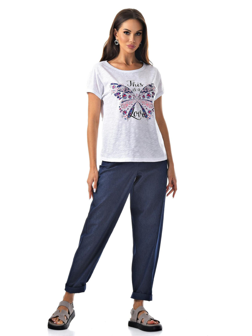 футболка 100% хлопок - А+б коллекция фото 2