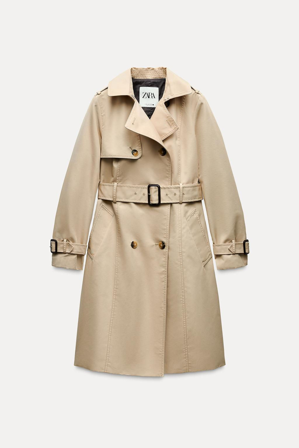 SLIM WATER-REPELLENT TRENCH COAT - ZW COLLECTION - Zara фото 6