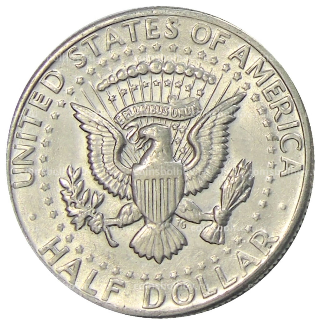 1/2 доллара (50 центов) 1972 года D США