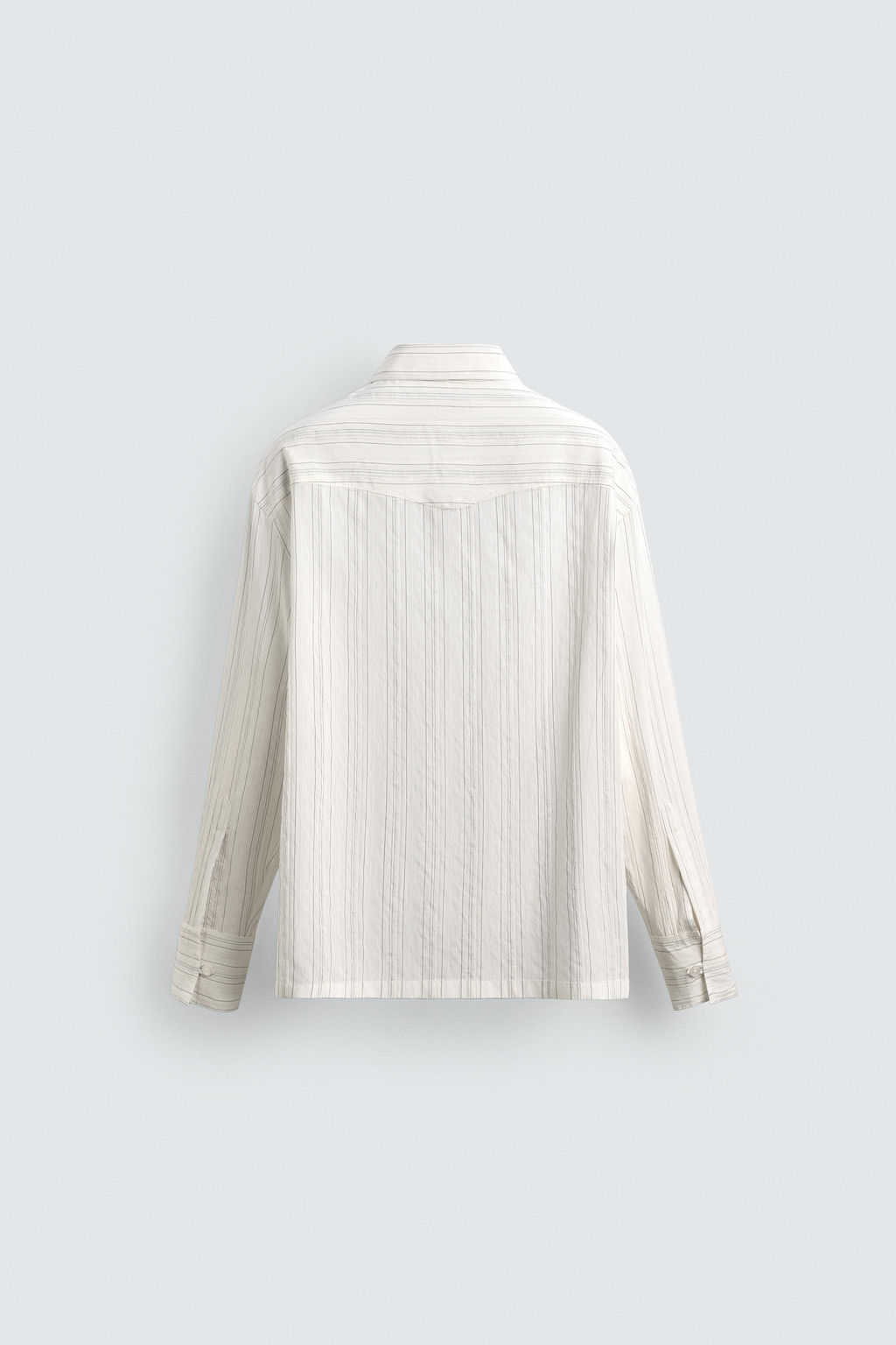 STRIPED FLOWING SHIRT