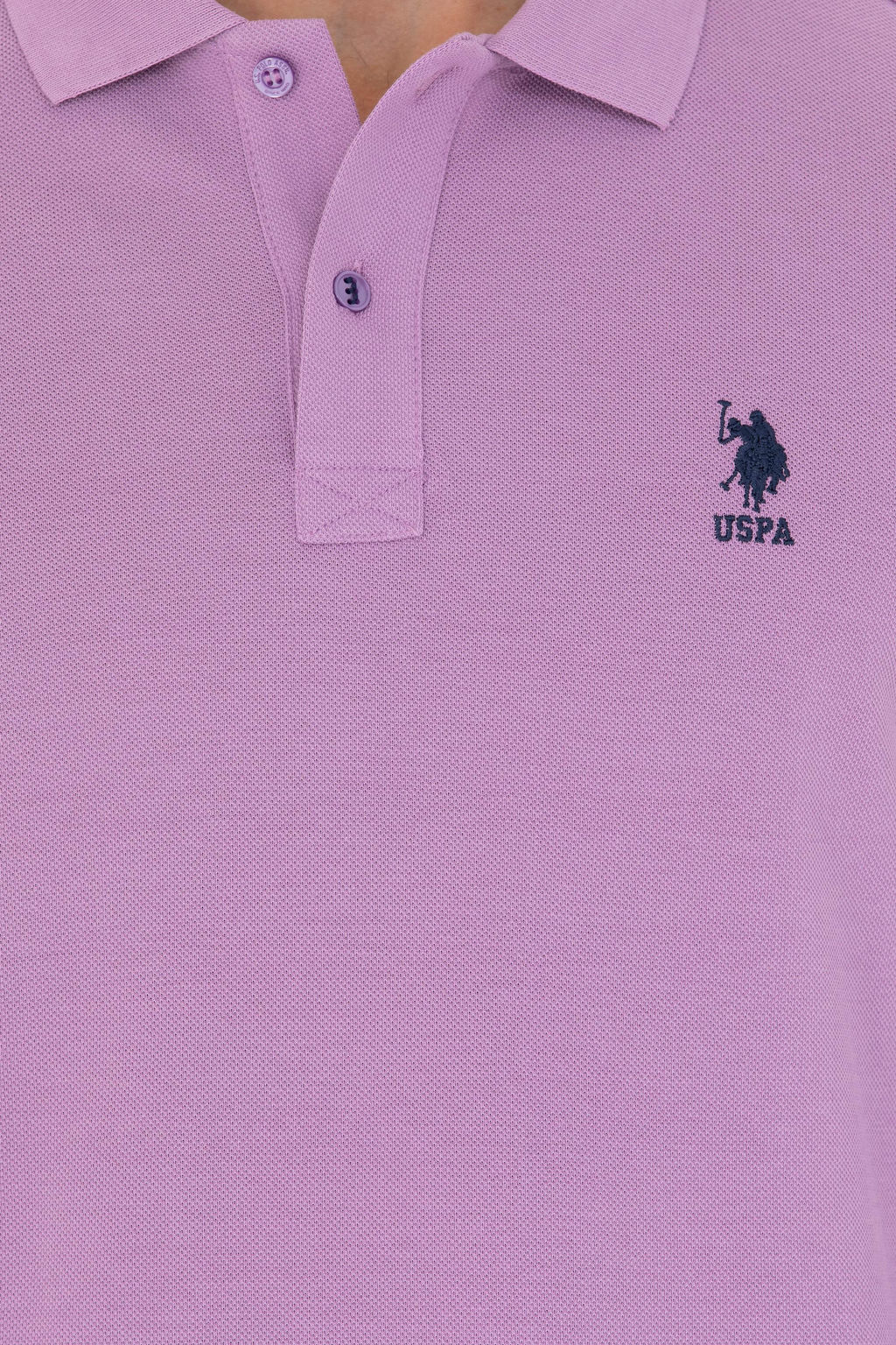 Мужской сиреневый базовый свитшот - U.s. polo assn фото 21
