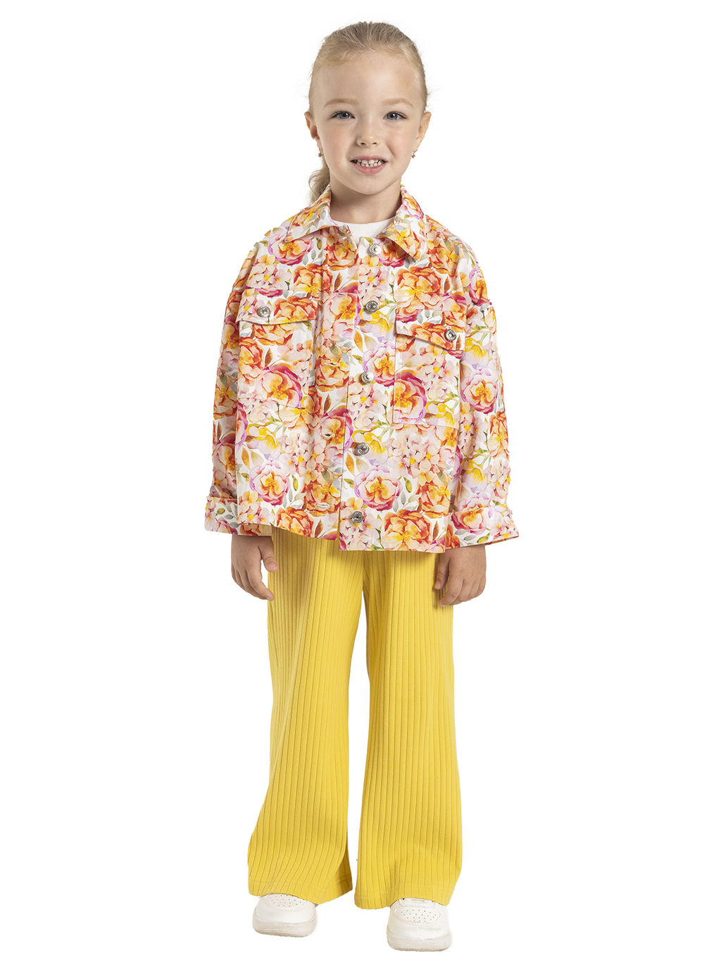 Куртка для девочки О56874 - Карамелли фото 4