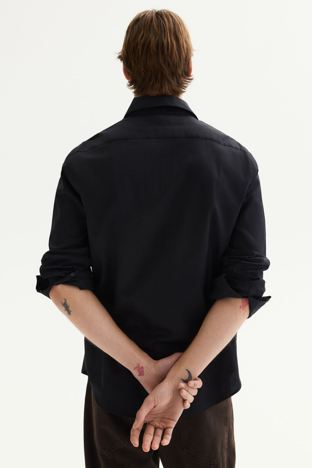Camisa de algod?n Slim Fit - H&m фото 5