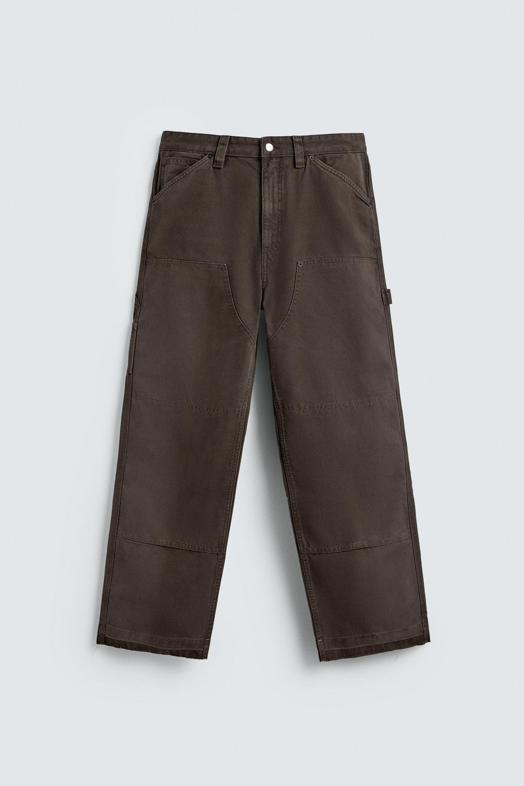 SPLATTER CARPENTER TROUSERS - Zara фото 7