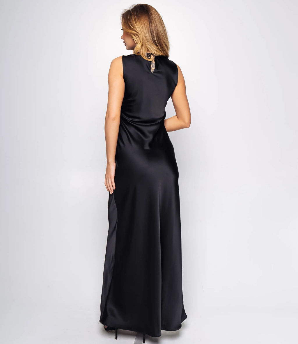 Платье #ОКТ095014, чёрный