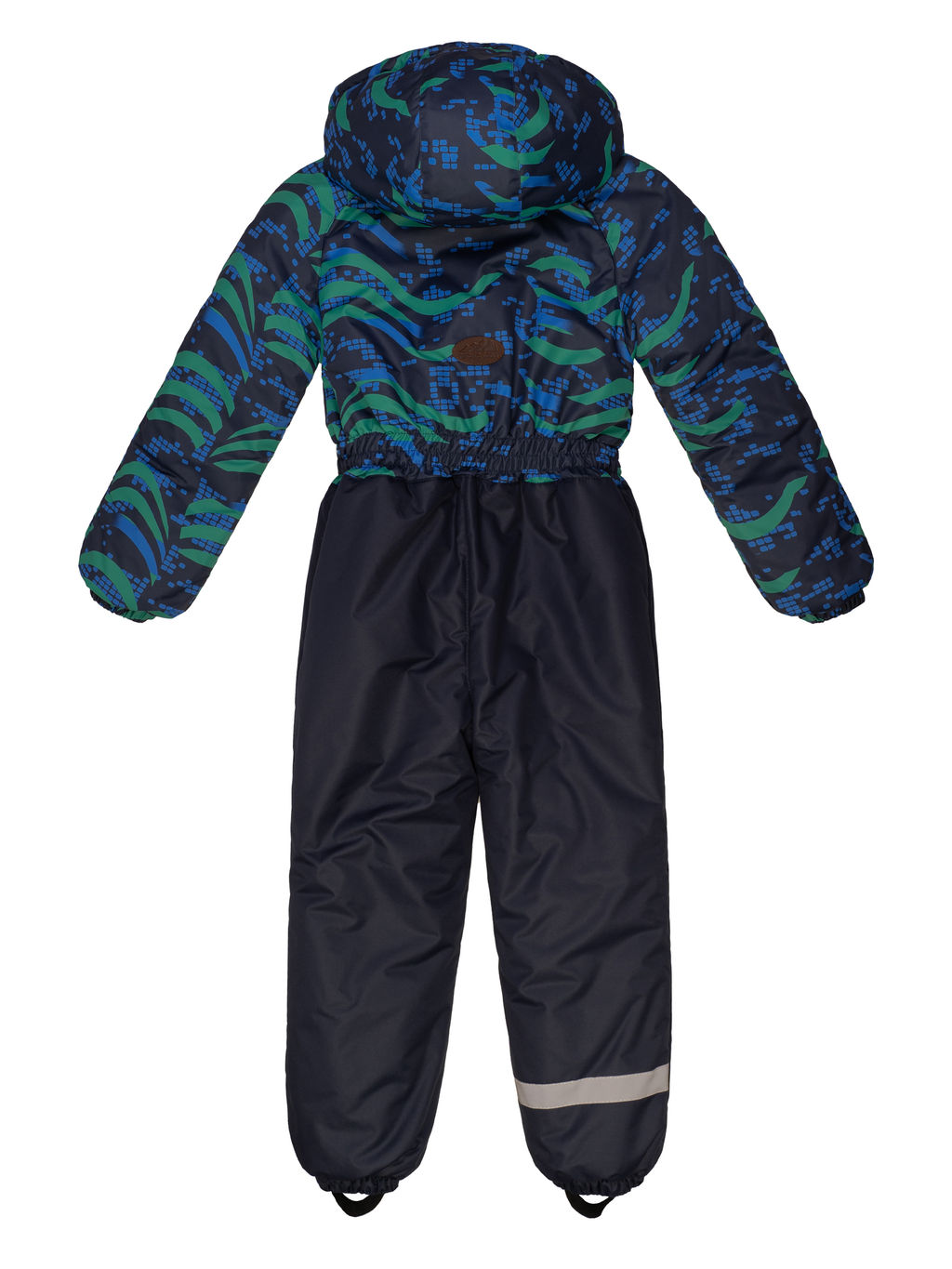 Комбинезон зима зеленосиний