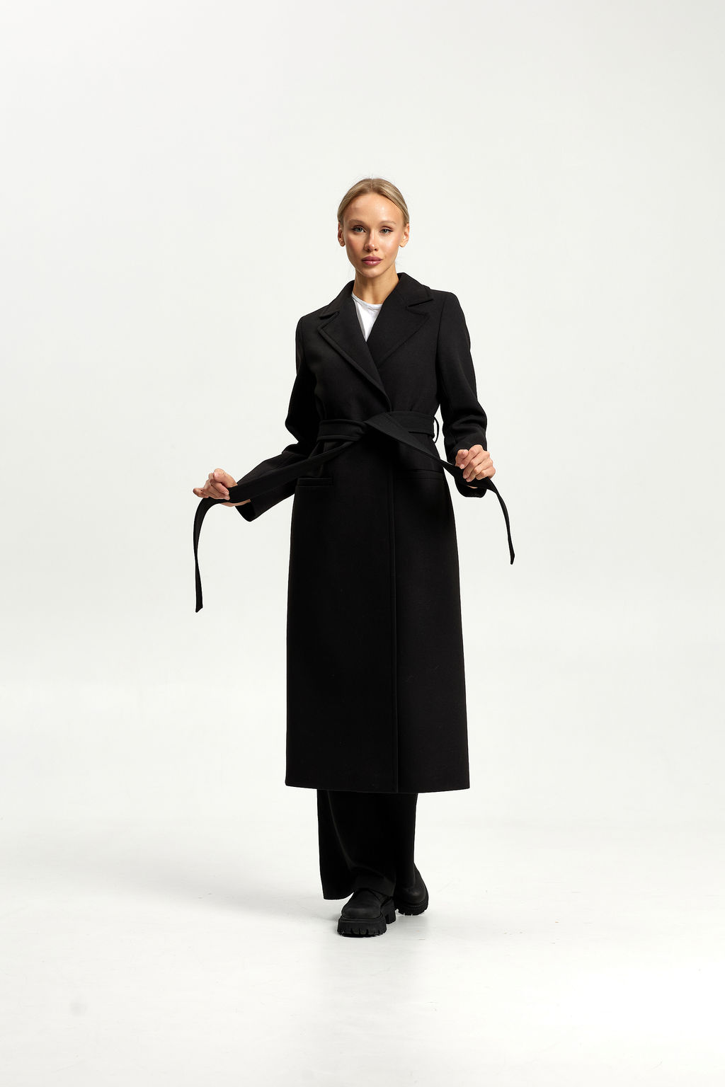 Пальто женское демисезонное 26770 (черный)