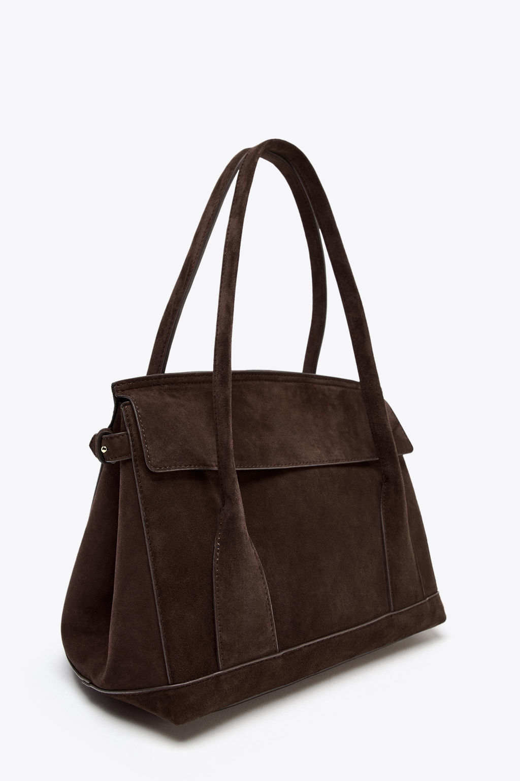 LEATHER CITY BAG - Zara фото 4