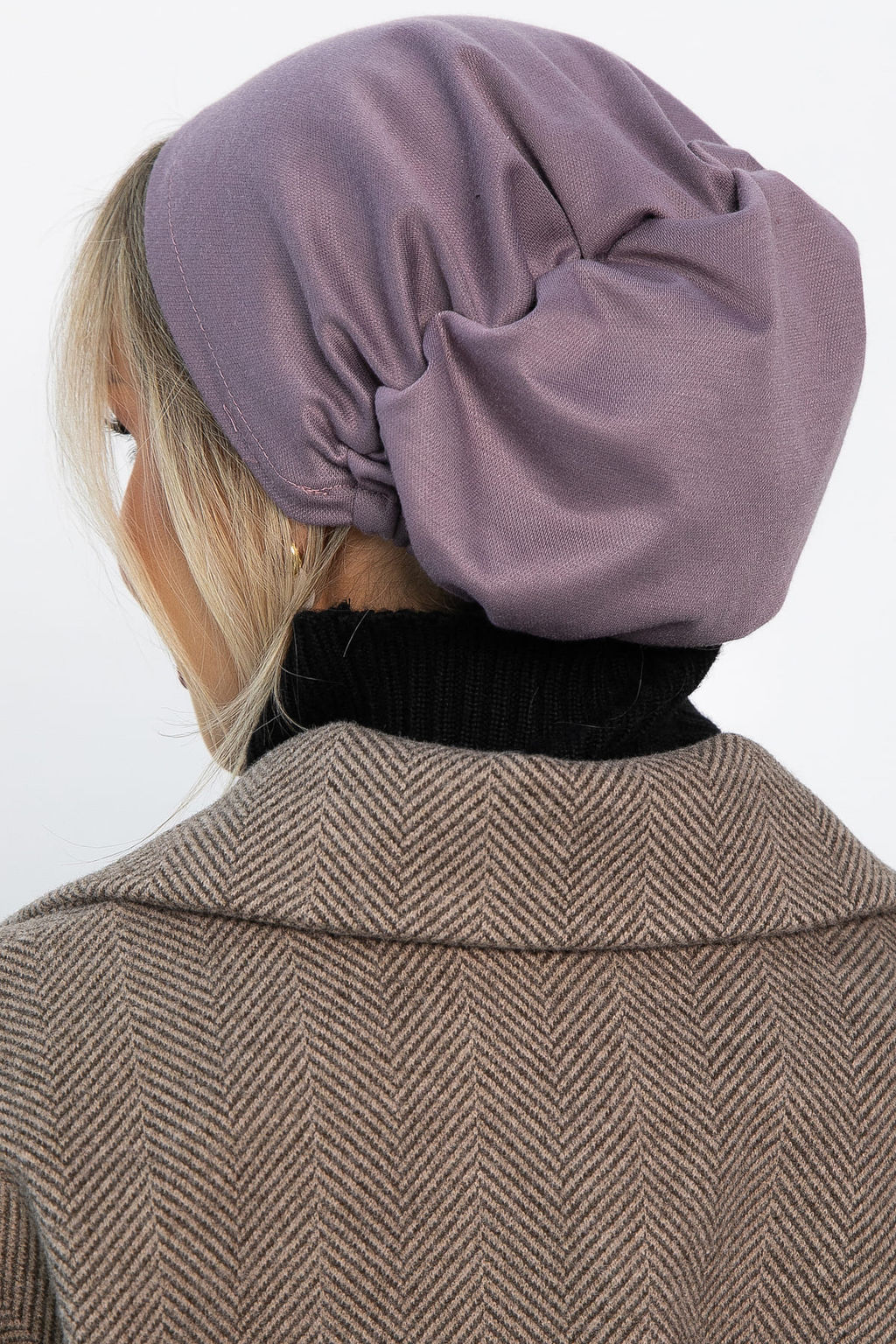 Чалма с резинкой (лиловая) ЧР1-23М