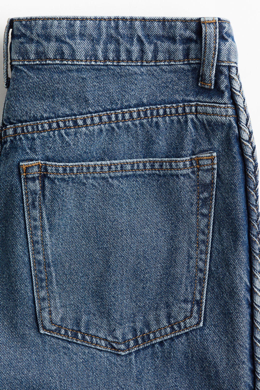 Straight High Ankle Jeans - H&m фото 5