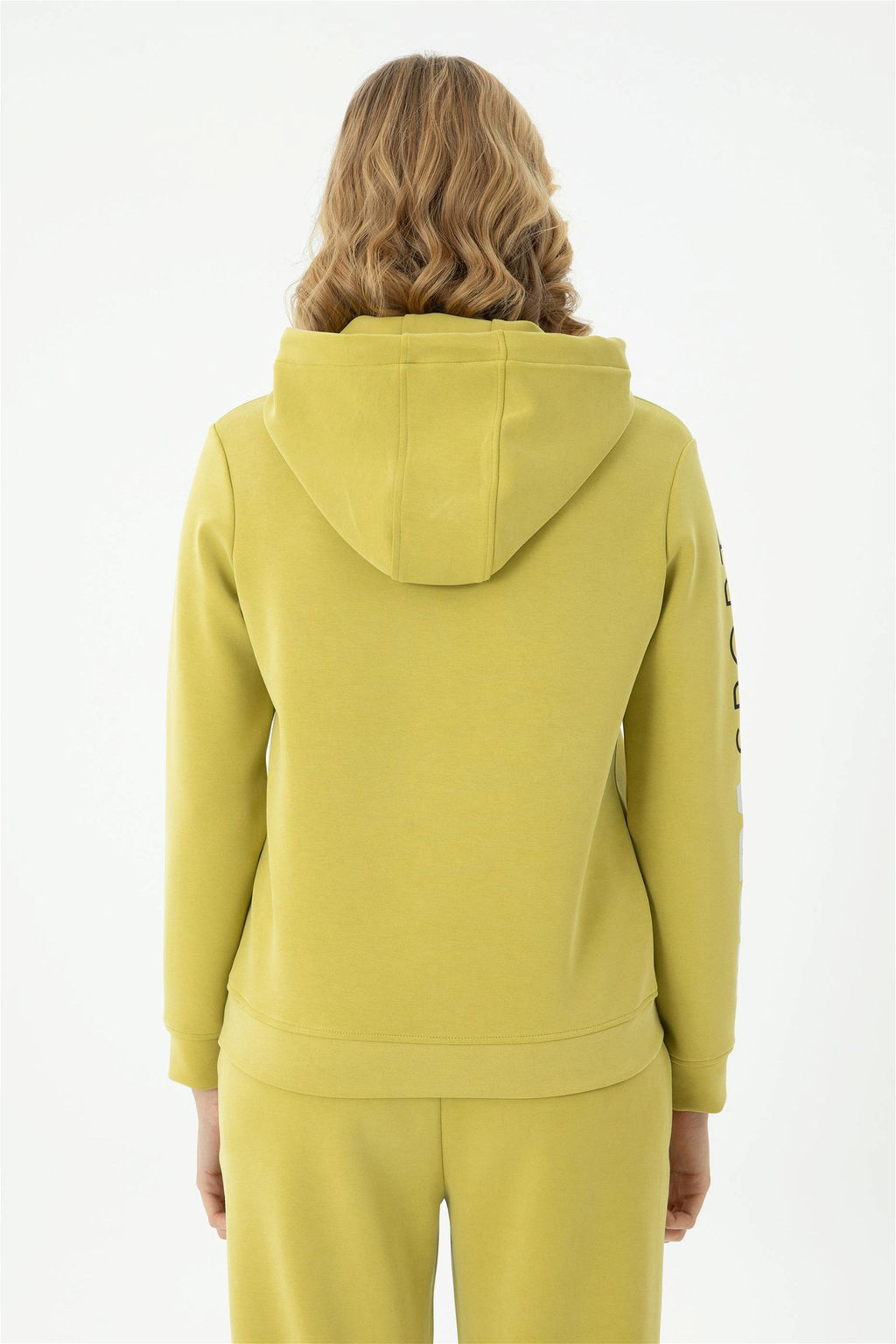 Женский свитшот фисташкового зеленого цвета - U.s. polo assn фото 5