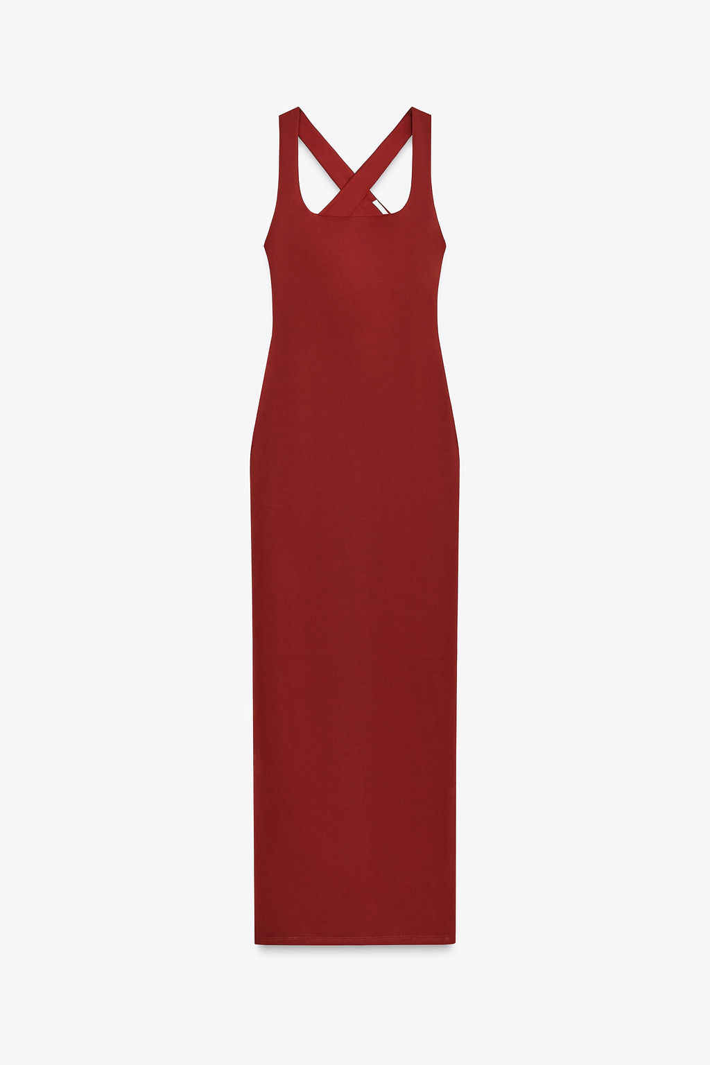 LONG POLYAMIDE DRESS - Zara фото 6