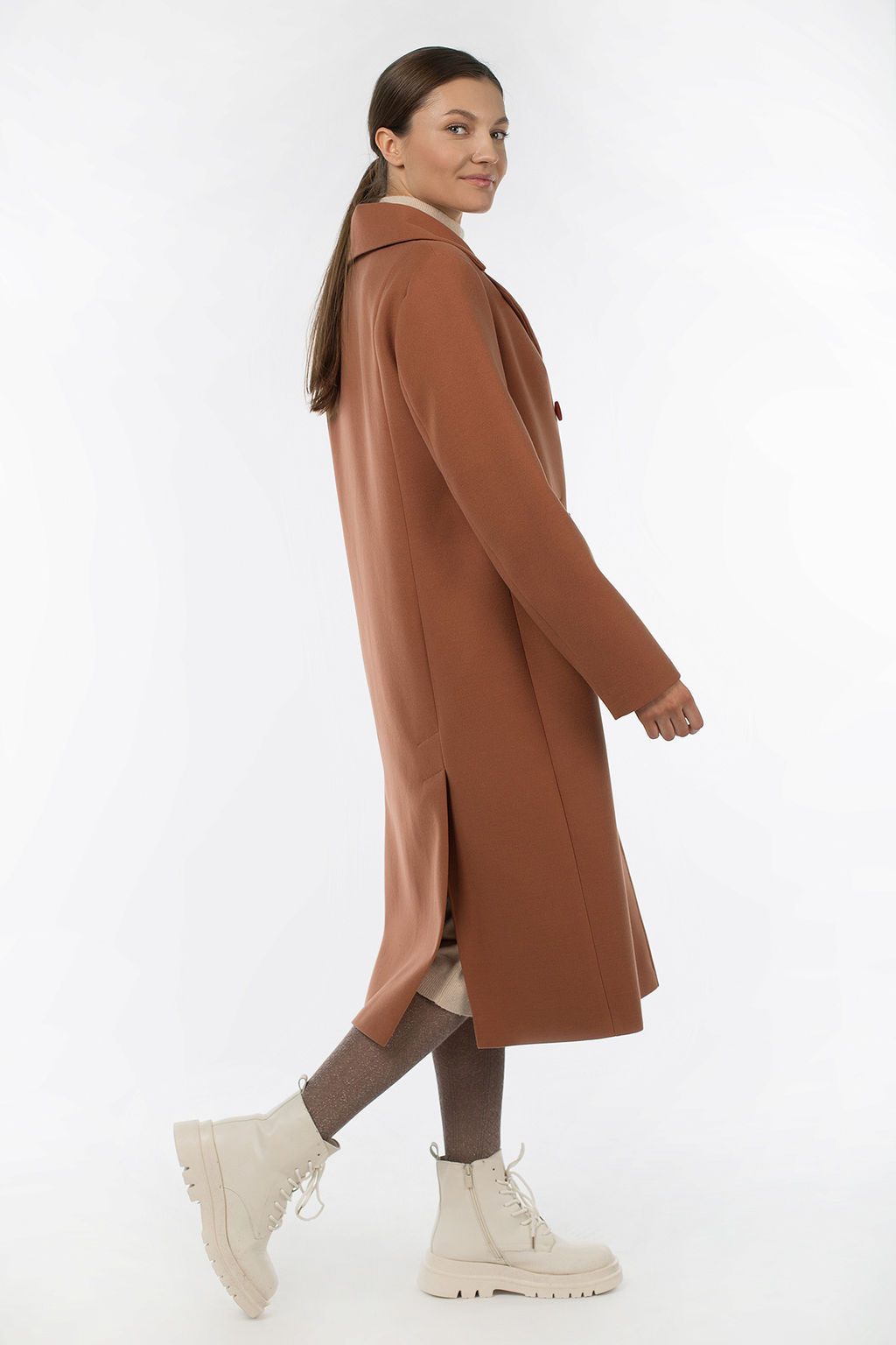 Пальто женское демисезонное - El podio фото 7