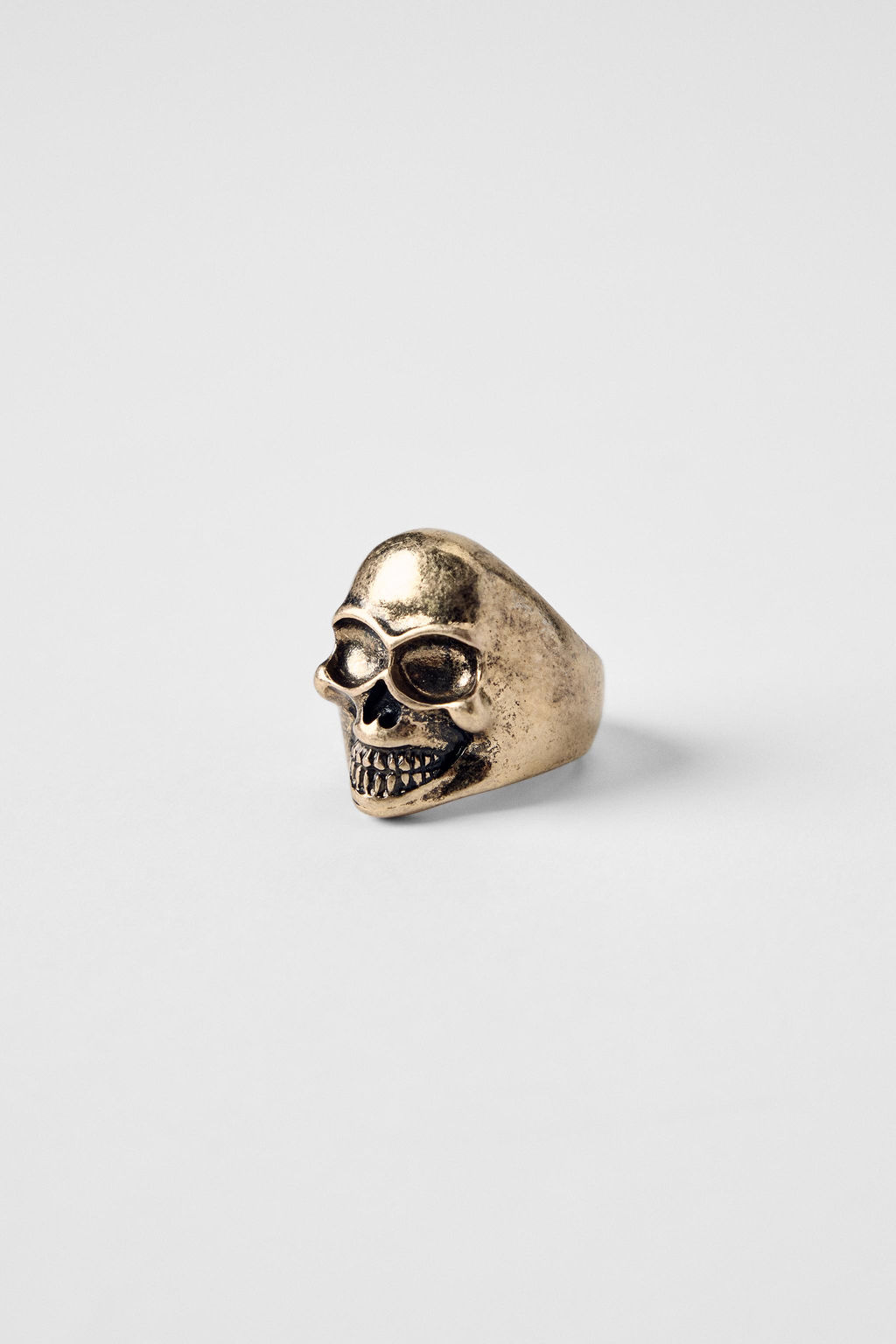 PACK OF 2 TEXTURED SKULL RINGS KATE MOSS X ZARA фото 5