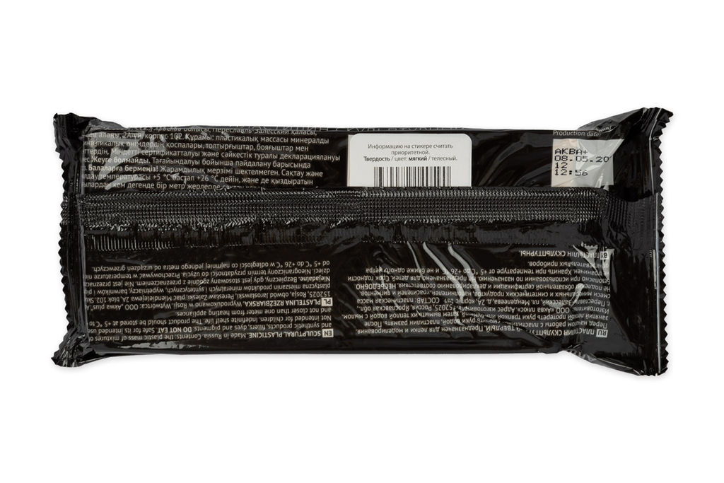 Пластилин скульптурный Аква-колор СКУЛЬПТАЛИН IZO-SP-240 Изостудия 0.240 кг 5 шт №7 телесный мягкий