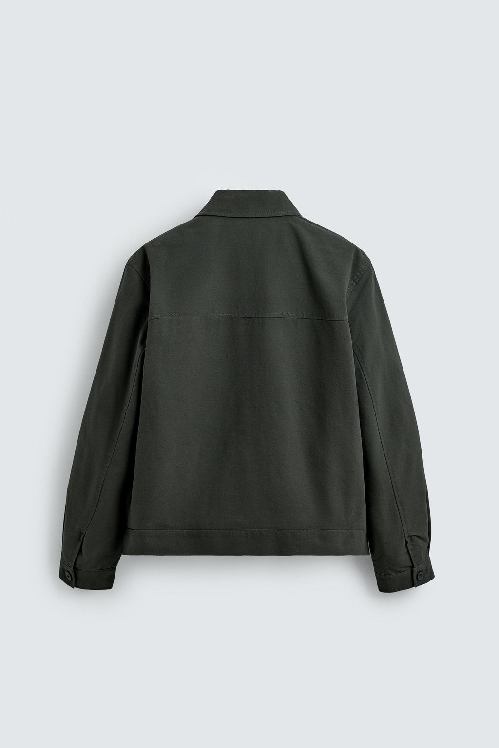 QUILTED OVERSHIRT WITH POCKETS - Zara фото 9