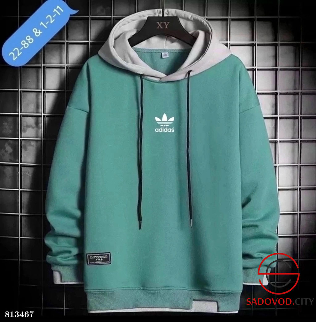 Тонкая толстовка из трикотажа