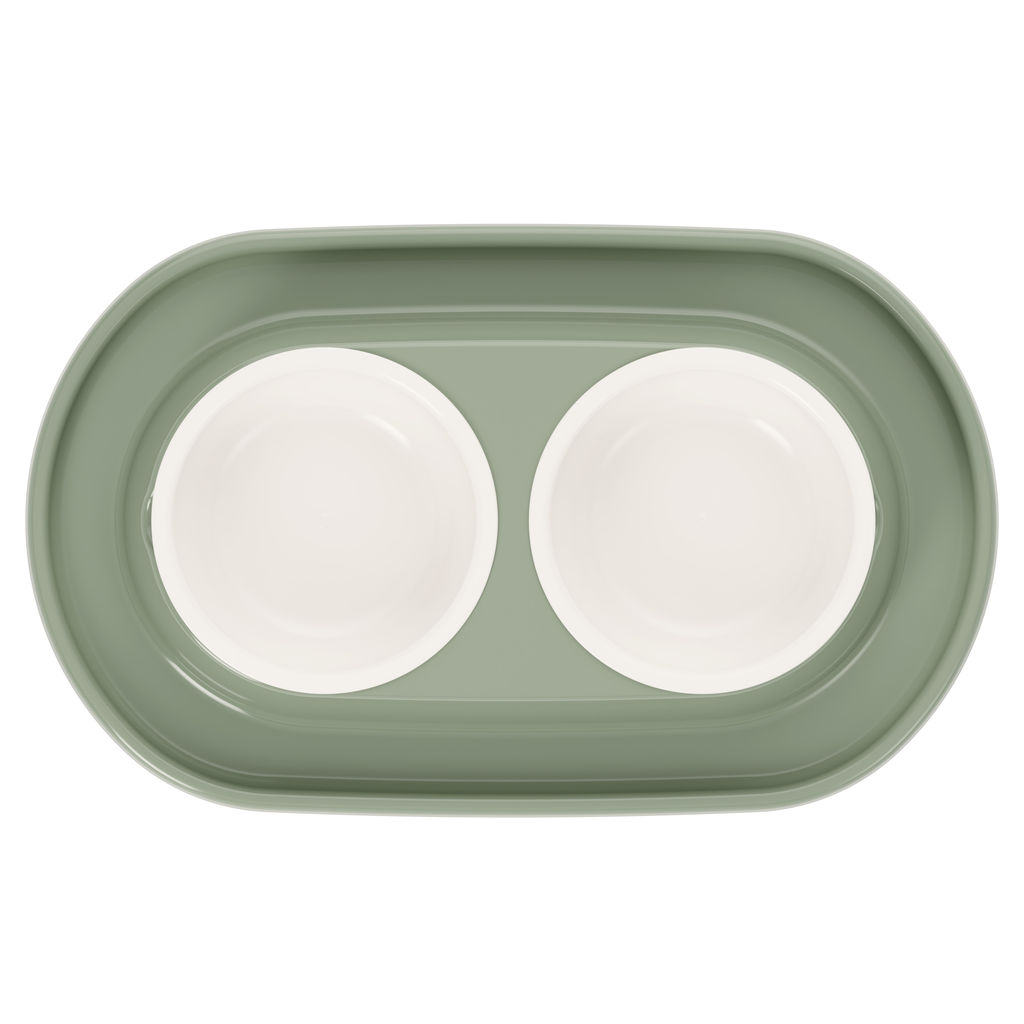 Миска для животных Юта 0,3л двойная (на подставке) ALTA М9043 - Альтернатива фото 3