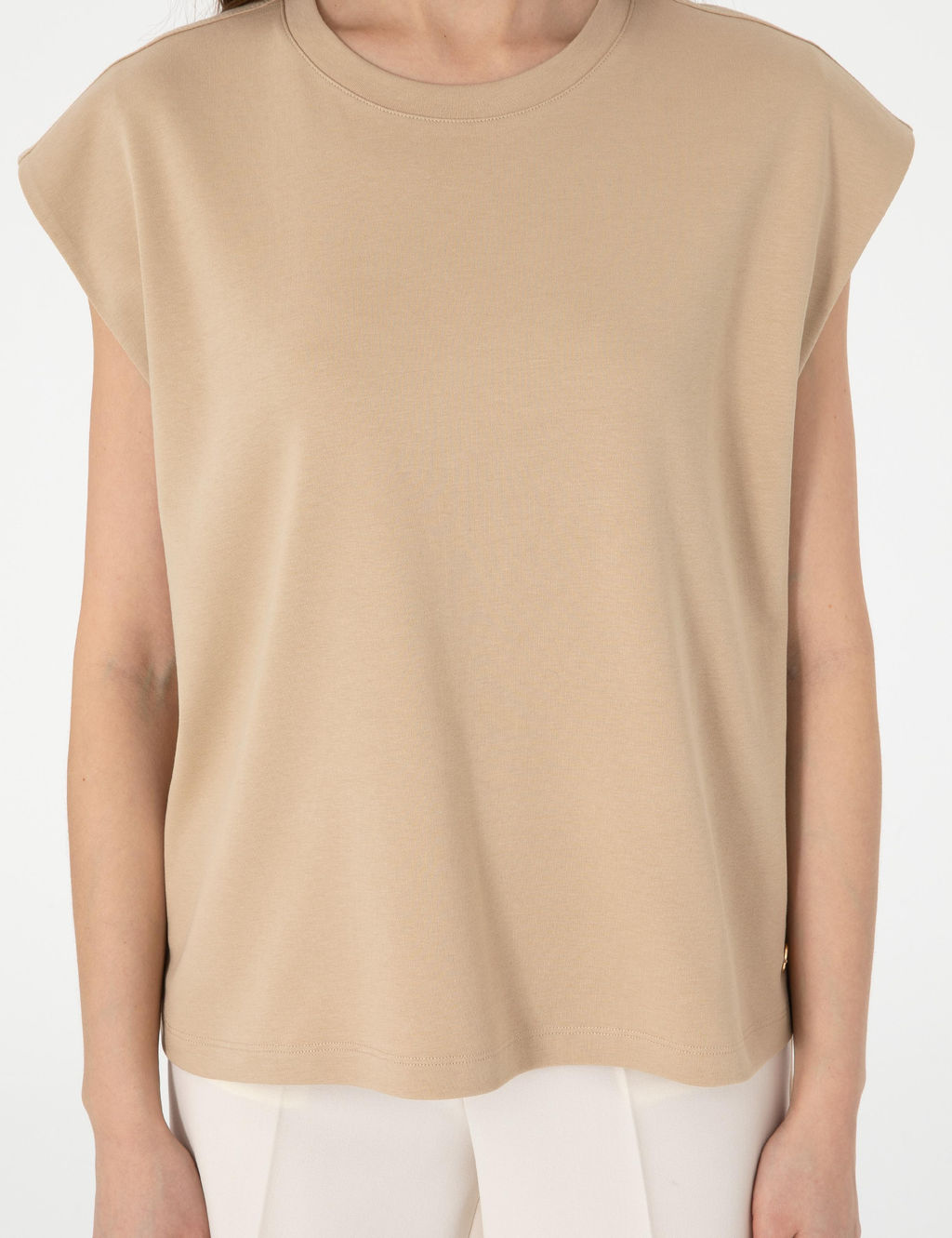 Bej Comfort Fit Ti__rt