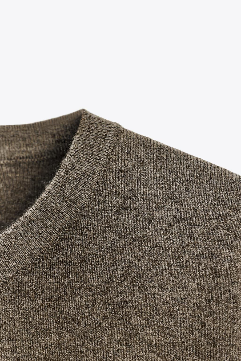 SOFT-TOUCH SHORT SLEEVE KNIT TOP - Zara фото 12