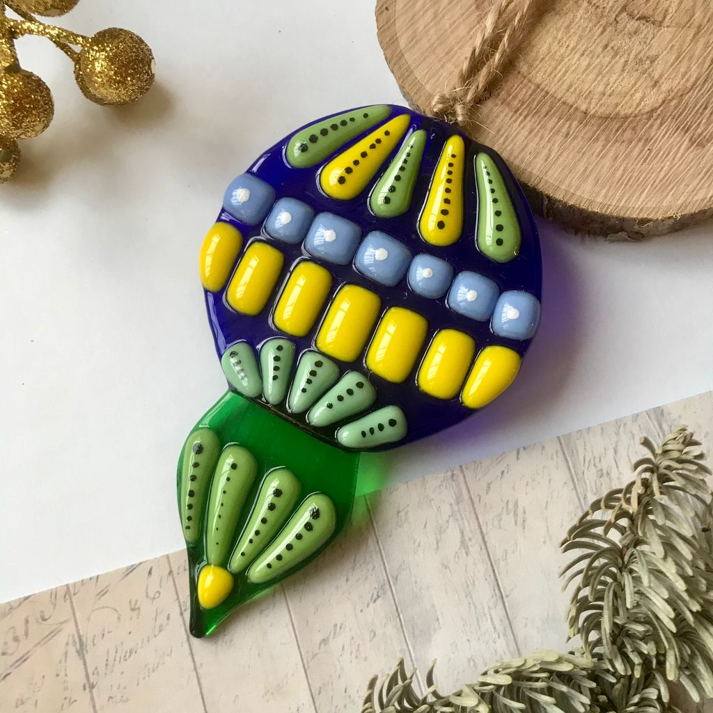 Сувенир Елочная игрушка - ажурная - Стрекоза фото 3