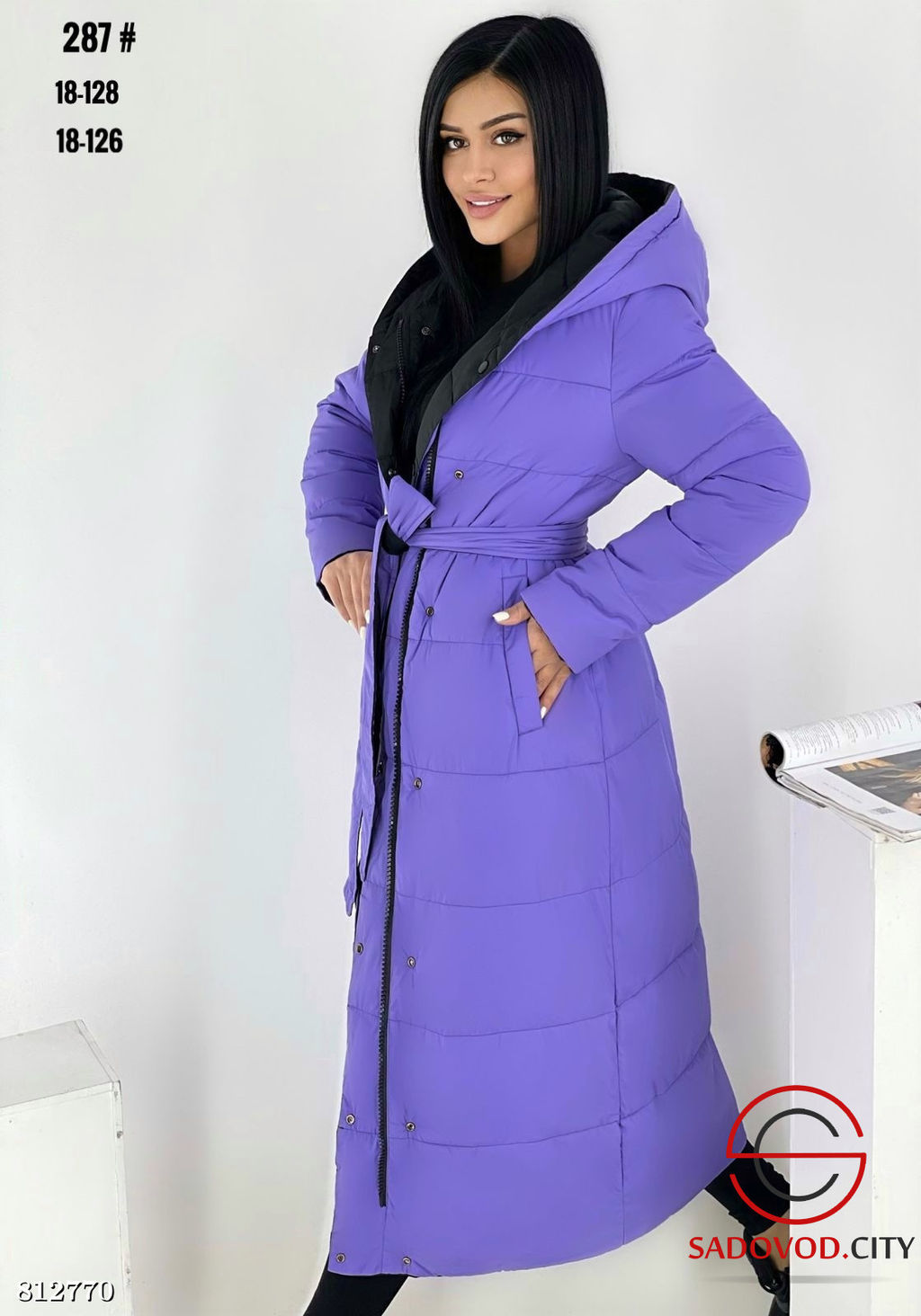 Куртка женская двусторонняя - Bruno фото 4