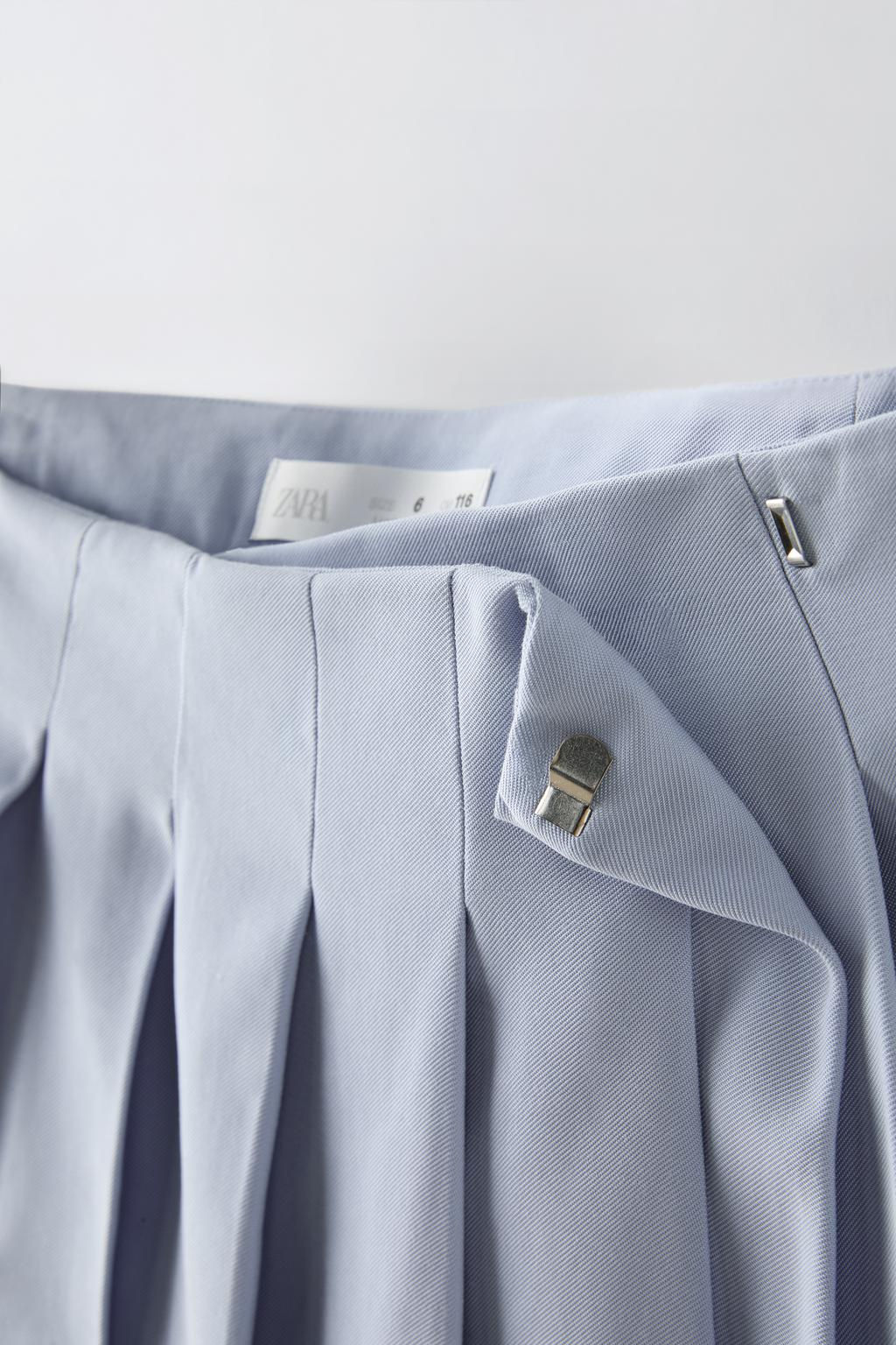 FLOWING BOX PLEAT SKIRT - Zara фото 3