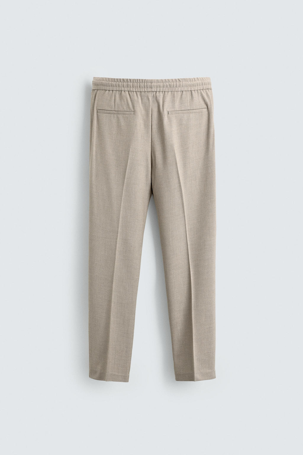 PANTAL?N CINTURA JOGGER CONFORT / Beige vigor?