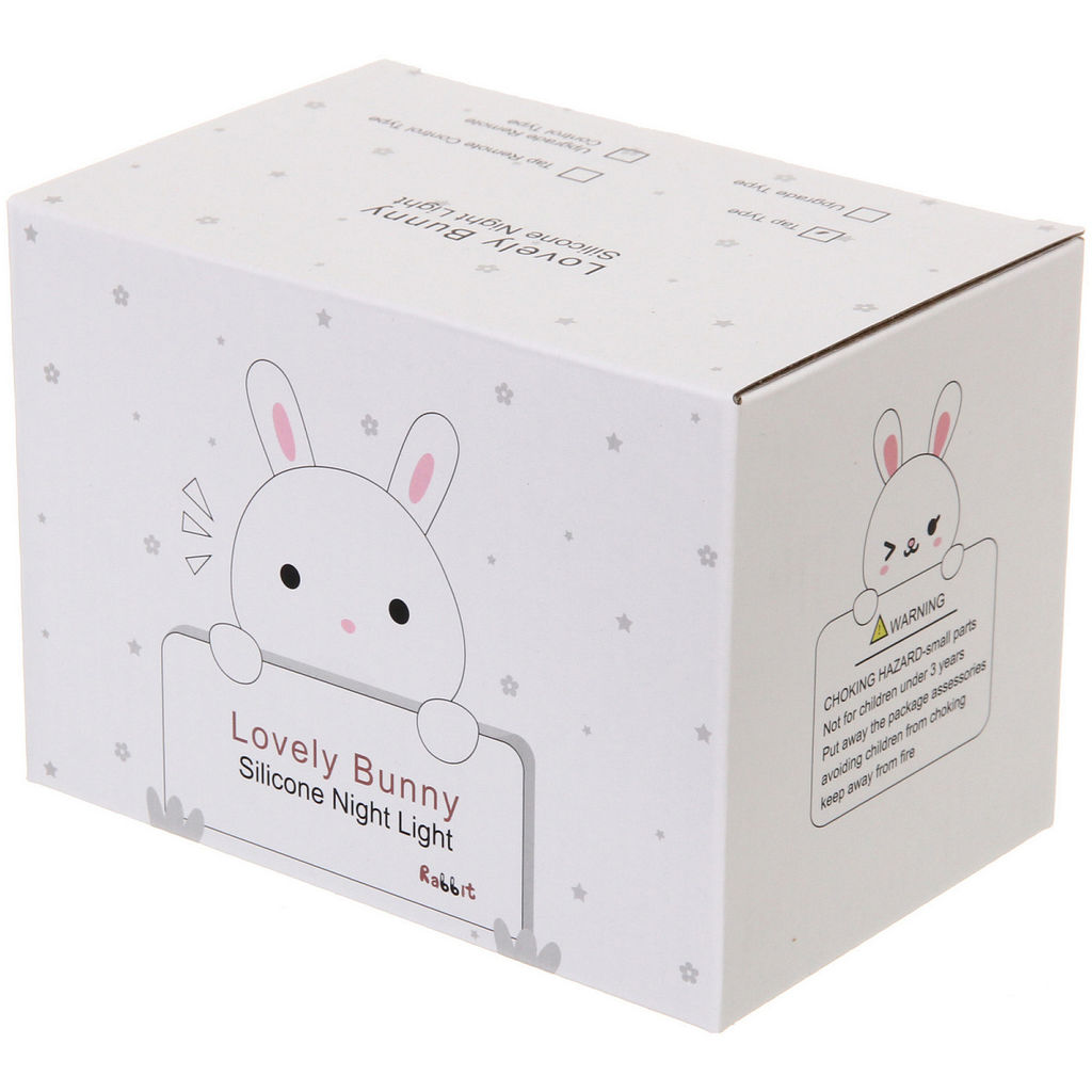 Цена за 2 шт. Ночник "Сute rabbit" 14,6*9,7*10,5 см USB 0.45w 5 v