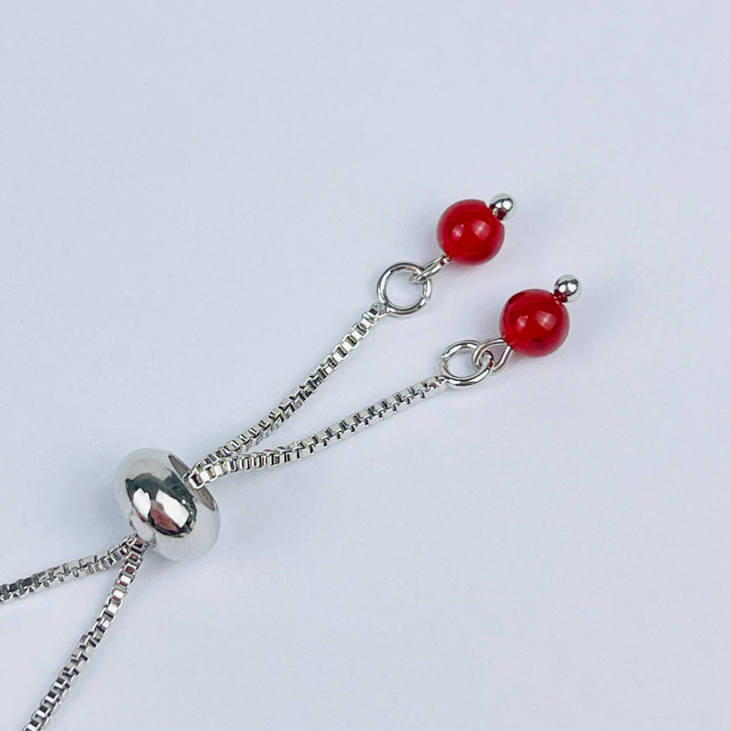 Браслет регулируемый с Сердоликом - Радуга самоцветов фото 3